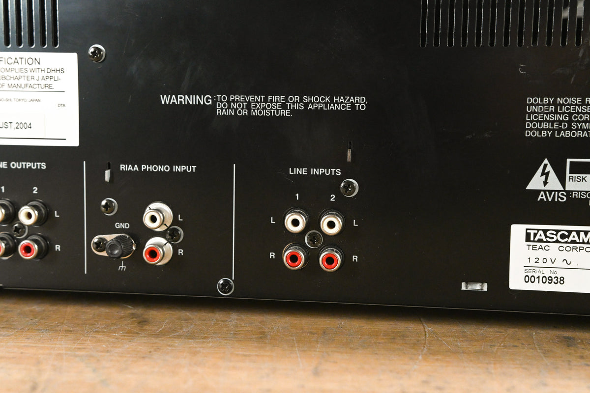 TASCAM CC-222 MKII CD Recorder / Cassette Combination Deck