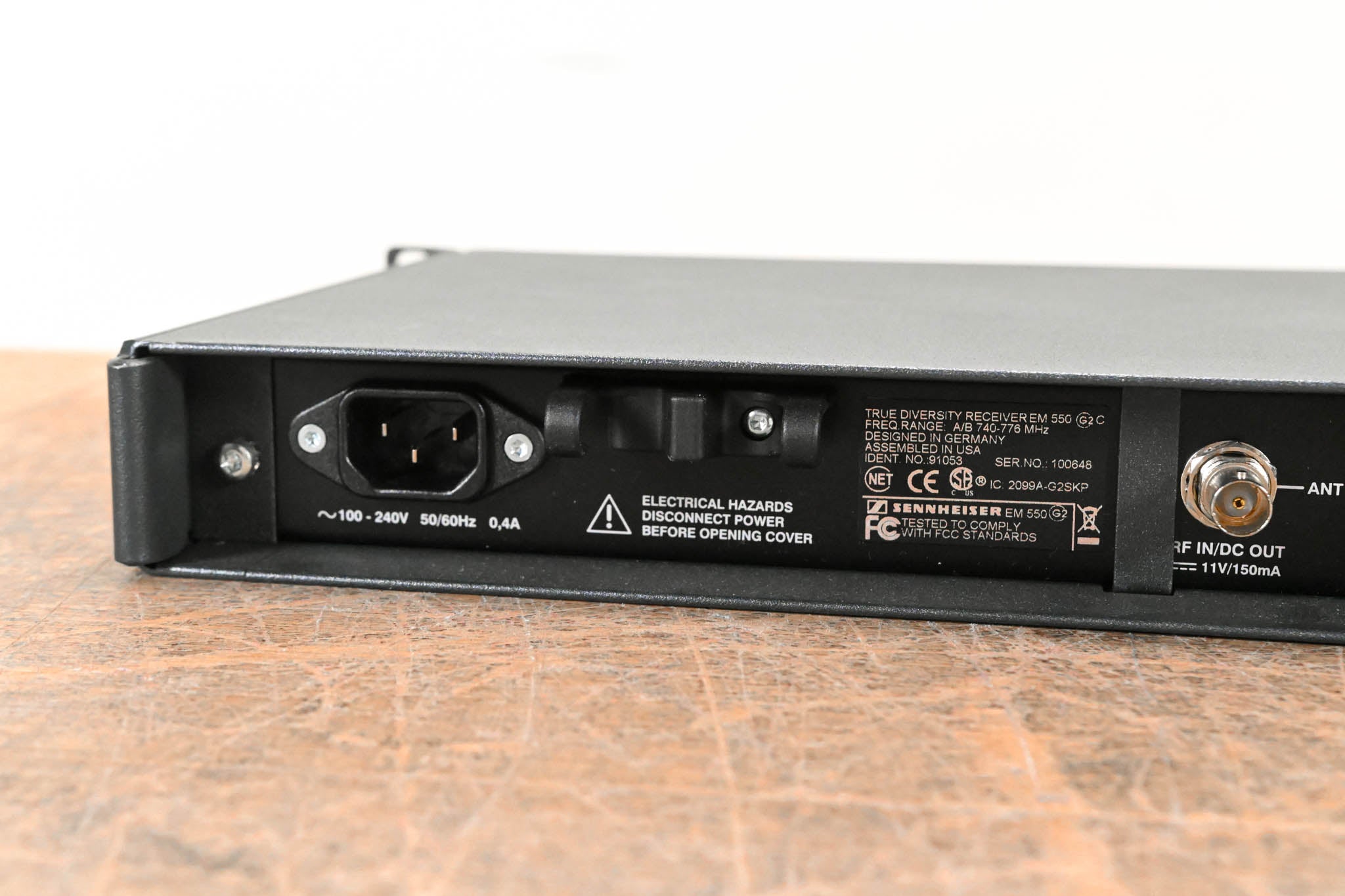 Sennheiser EM 550 G2 Dual Wireless Receiver - C Range: 740-776 MHz