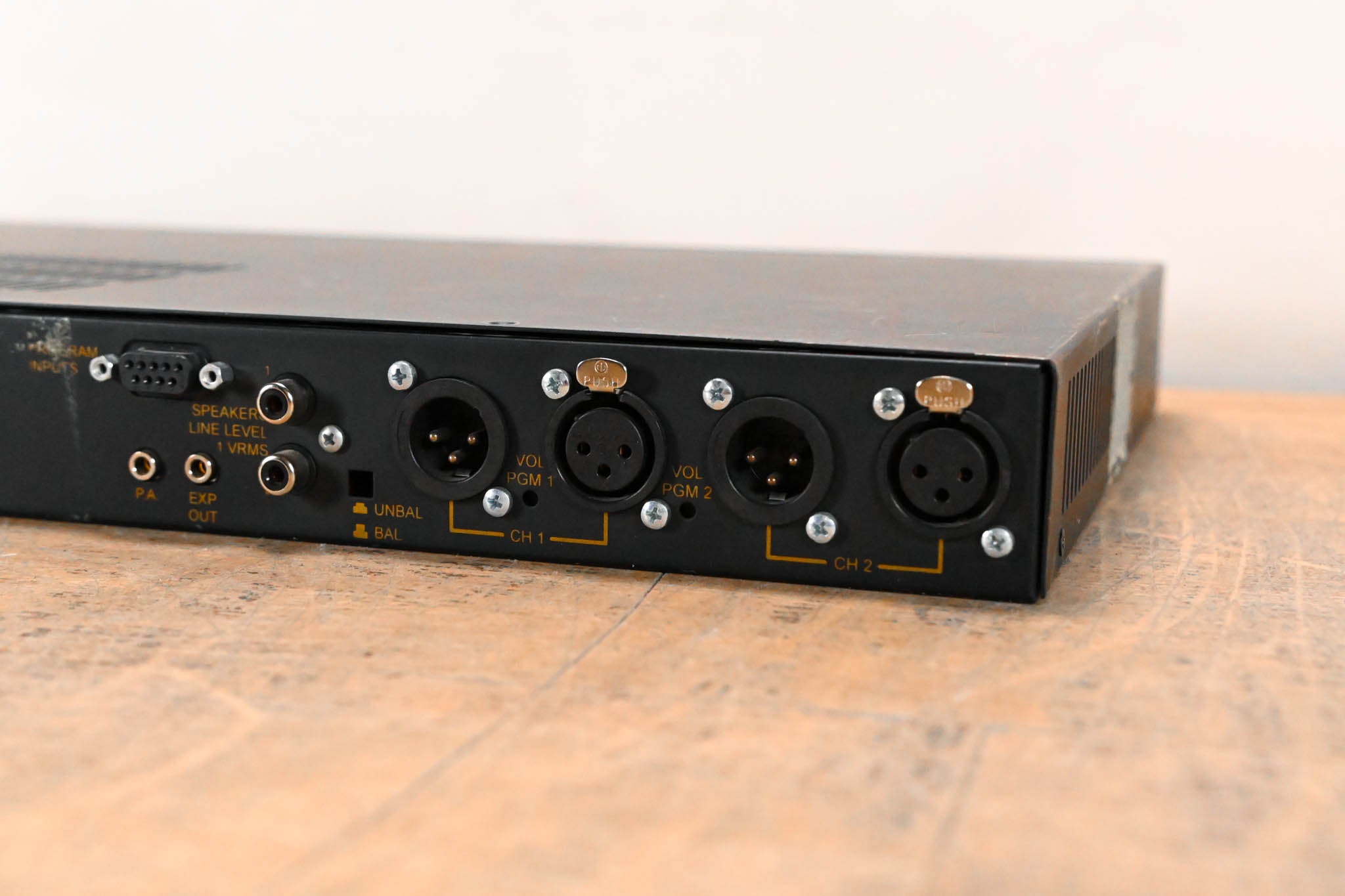 Telex MS-2002 2-Channel Master Station and Power Supply