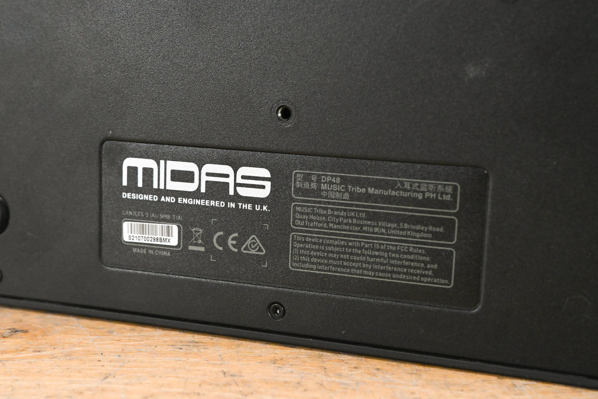 Midas DP48 Dual 48-Channel Personal Monitor Mixer