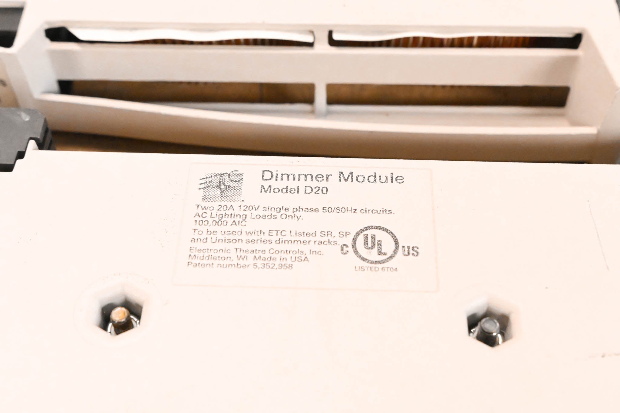 ETC D20 Dual 20A Dimmer Module (Pack of 4)