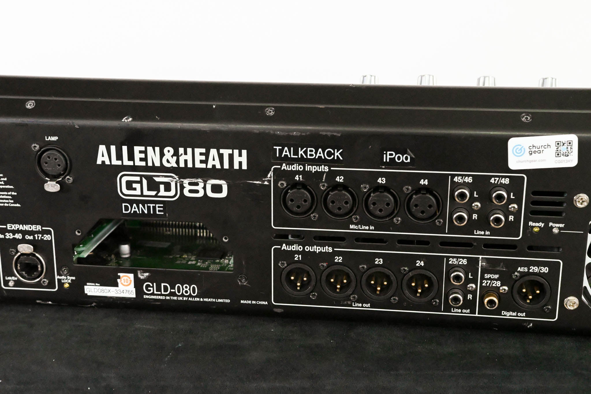Allen & Heath GLD-80 Chrome Edition Digital Mixing Surface