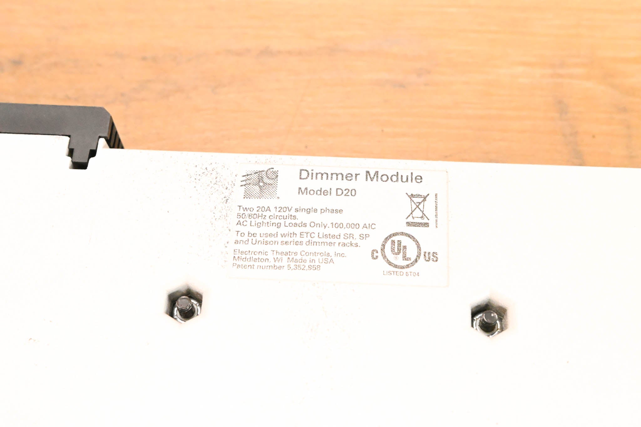 ETC D20 Dual 20A Dimmer Module (PAIR)