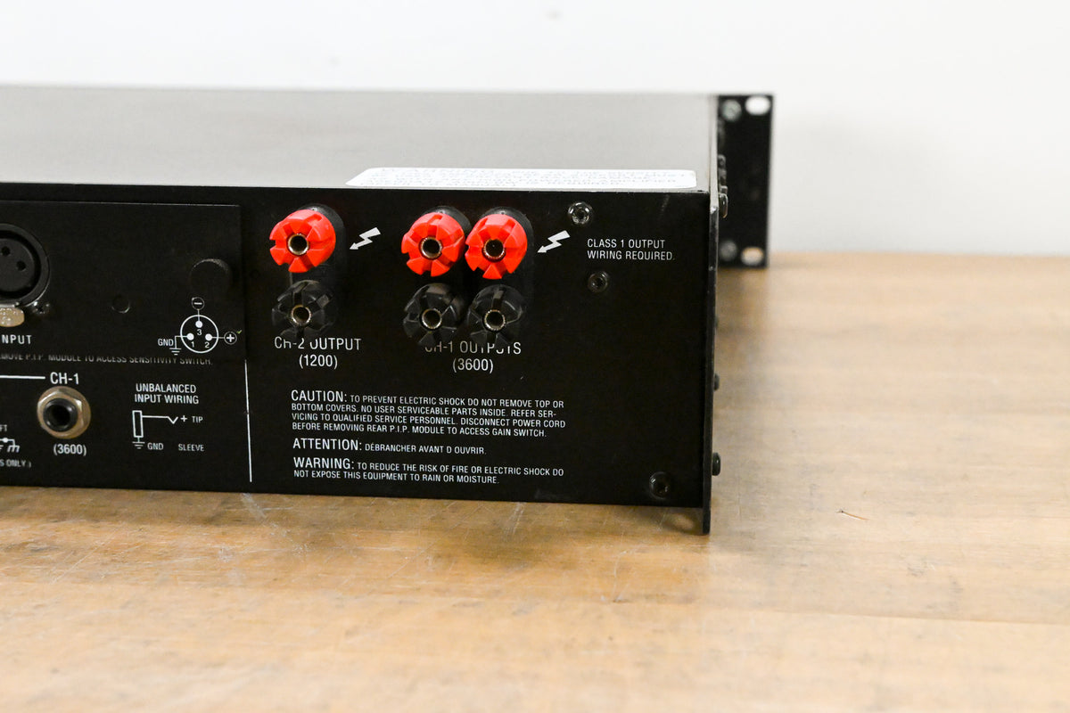 Crown Macro-Tech 36x12 2-Channel Power Amplifier