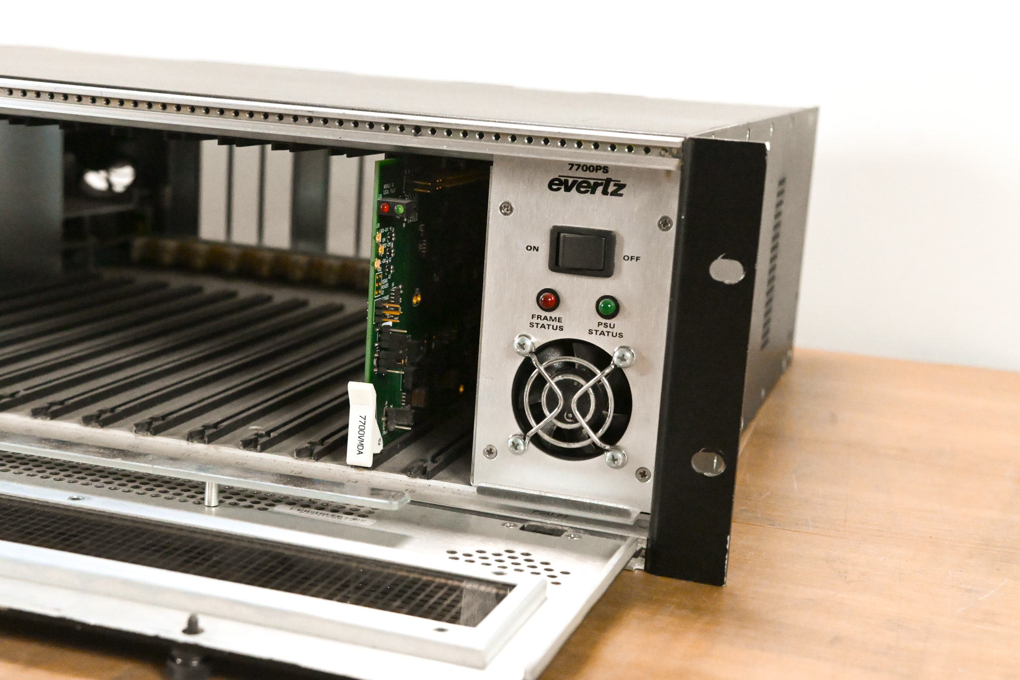 Evertz 7700FR-C MultiFrame Chassis with Cards