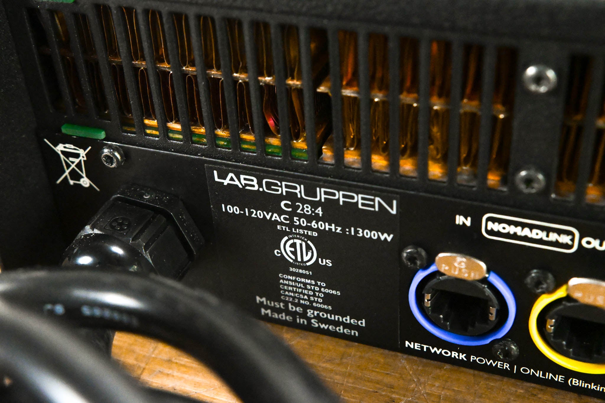 Lab Gruppen C 28:4 2800W 4-Channel Power Amplifier