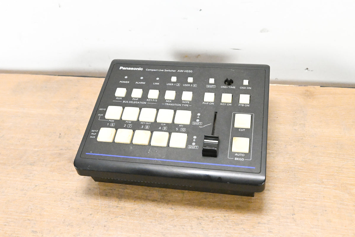 Panasonic AW-HS50 Compact HD/SD Live Video Switcher (NO POWER SUPPLY)
