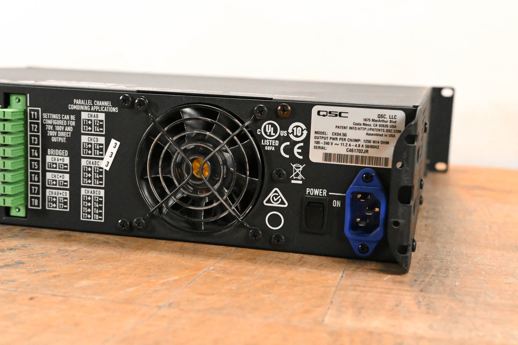 QSC CXD4.5Q 4-Channel Network Amplifier