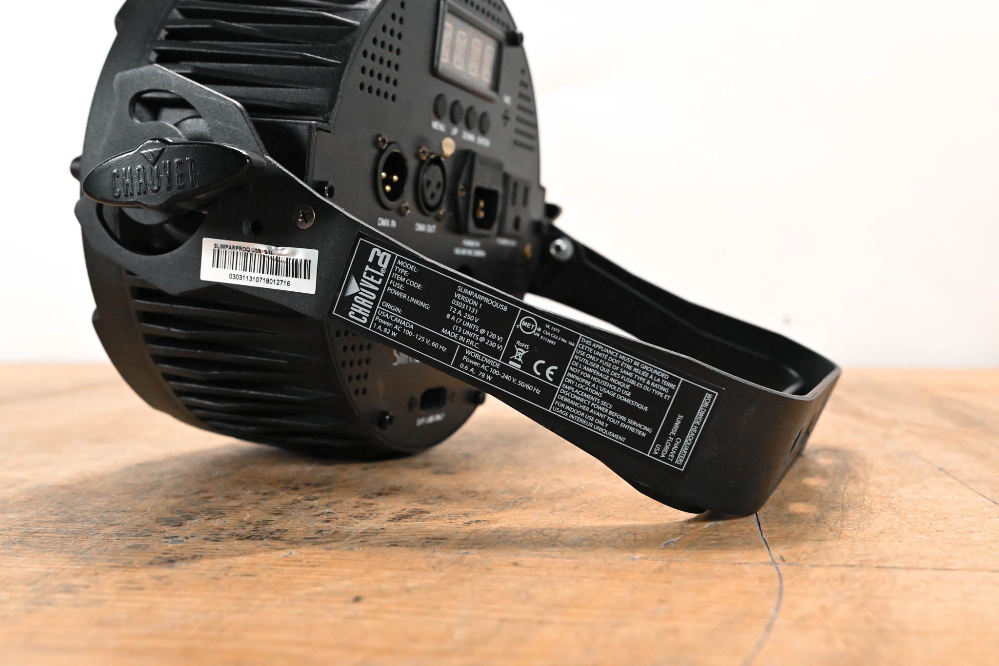 Chauvet SlimPAR Pro Q USB RGBA LED Low-Profile Par Wash Light