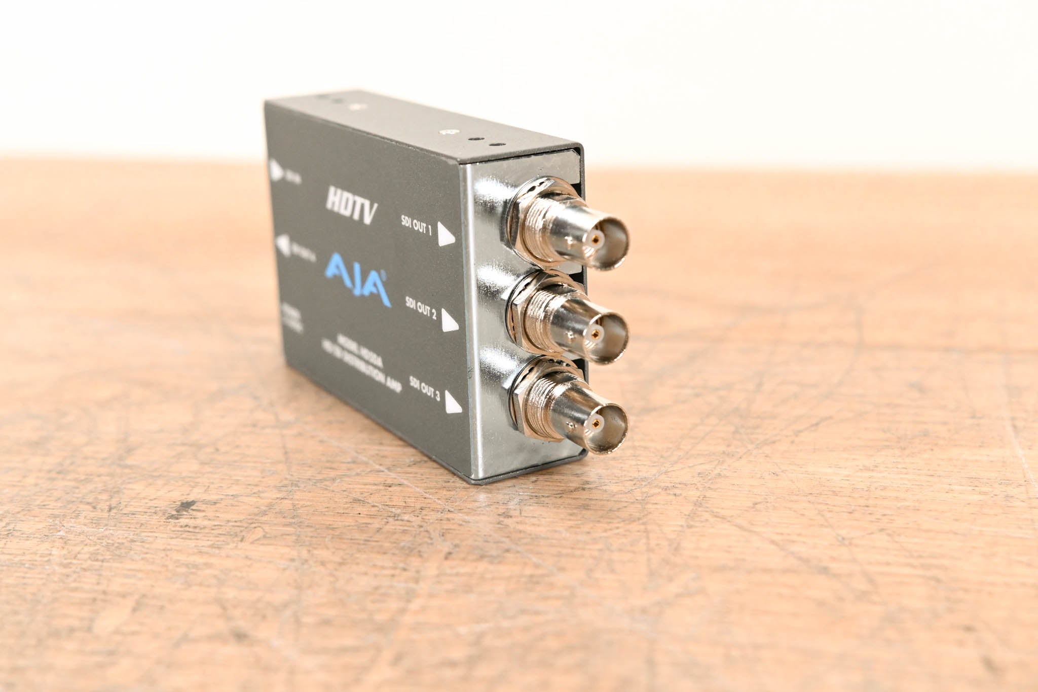 AJA HD5DA 1x4 HD/SD-SDI Distribution Amplifier/Repeater NO POWER SUPPLY