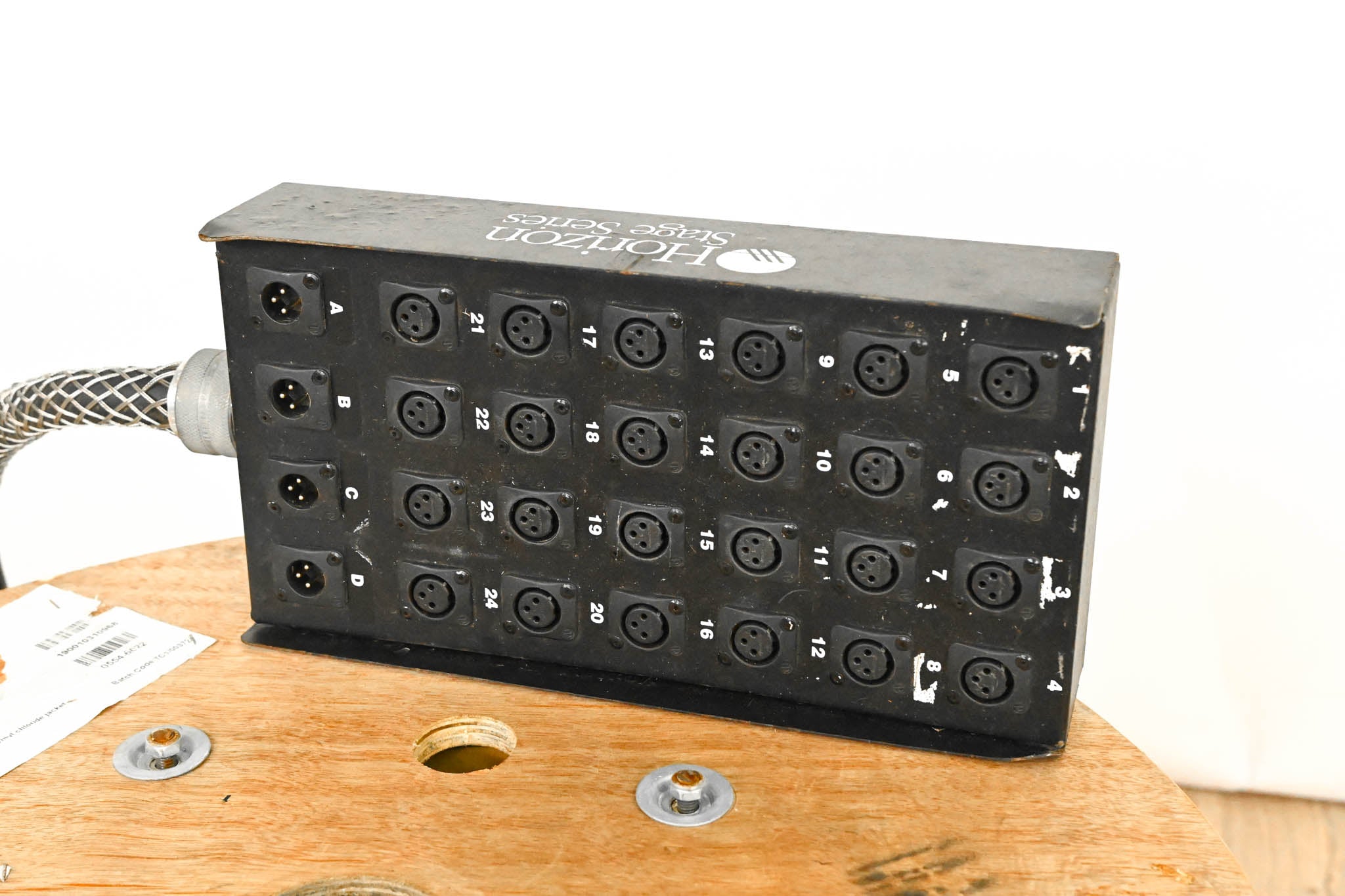Horizon Stage Series 24x4 XLR Stage Snake - 100 ft