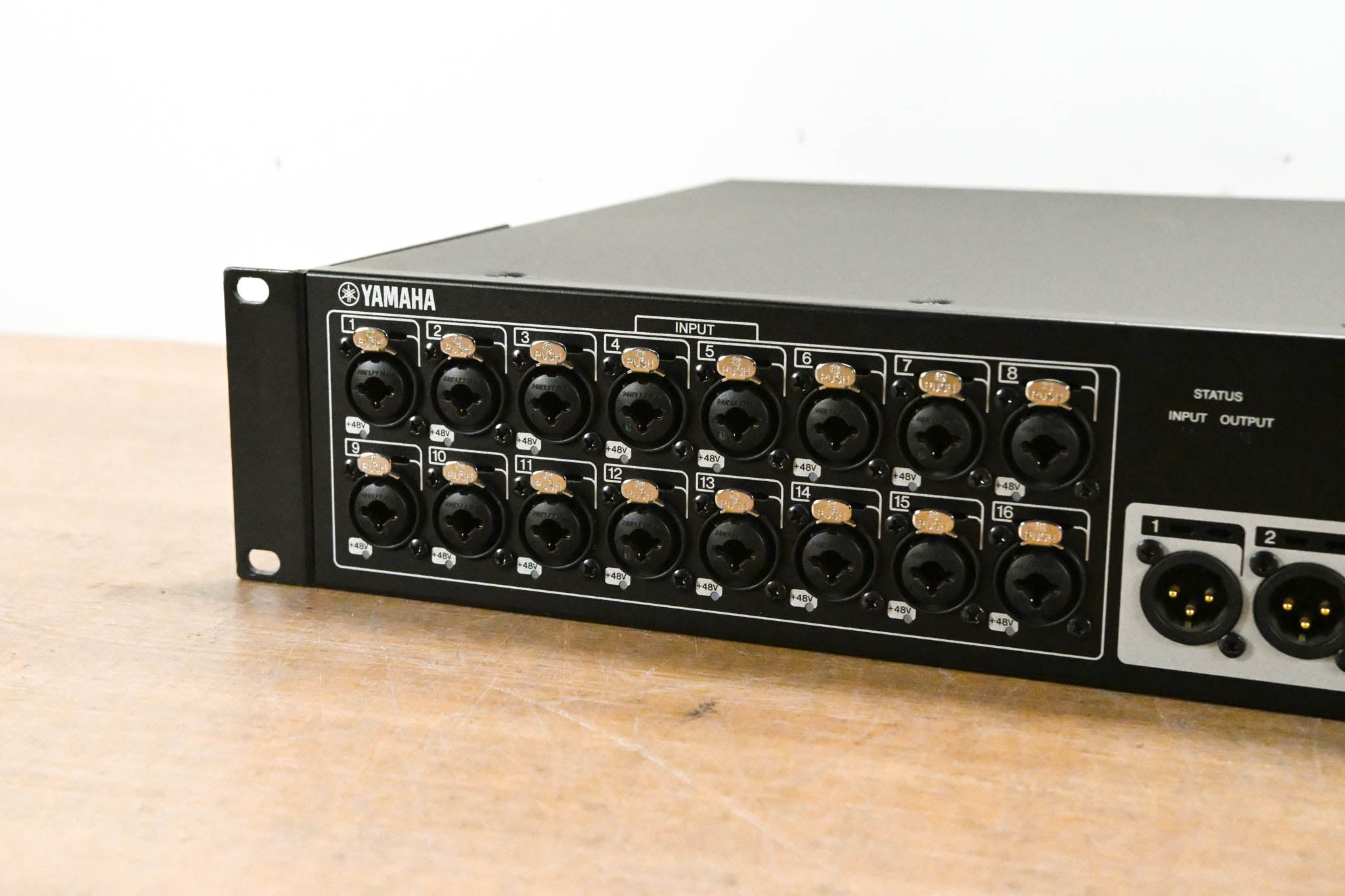 Yamaha Tio1608-D 16-Input/8-Output Dante Stagebox for TF Series Mixers