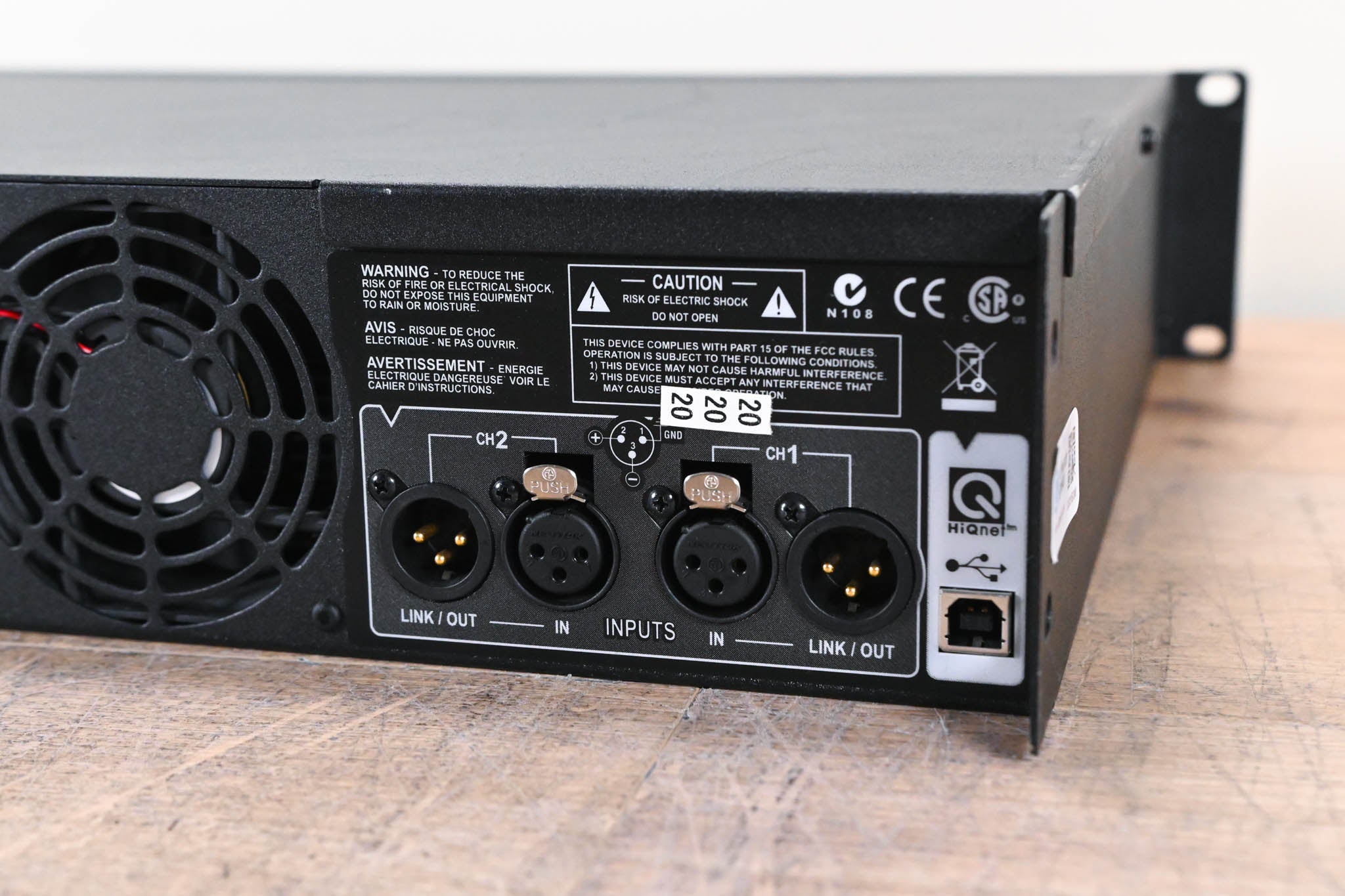 Crown XTi 2002 2-Channel Power Amplifier CG01B3W