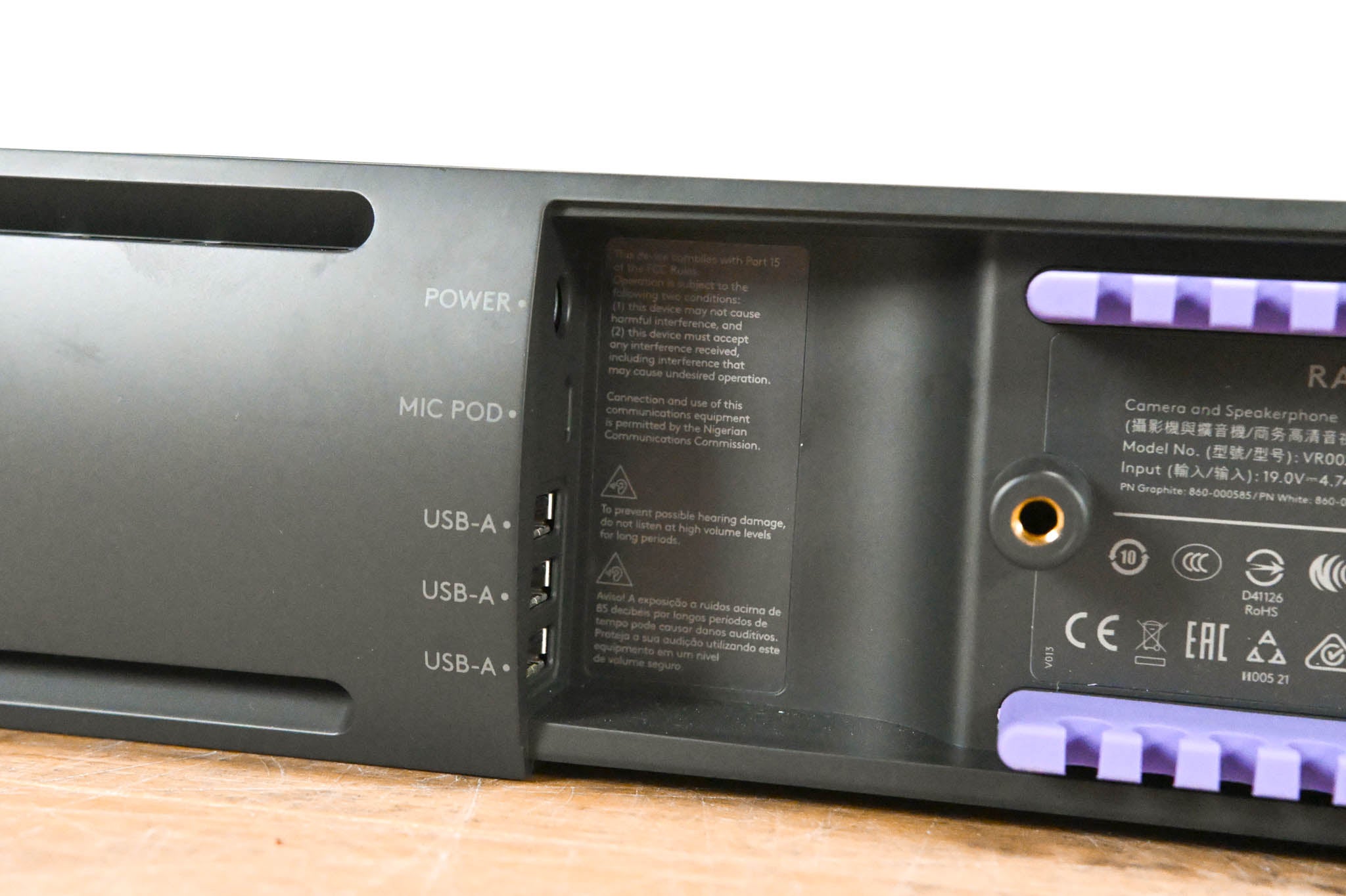 Logitech Rally Bar Mini Video Conferencing Camera and Speakerphone
