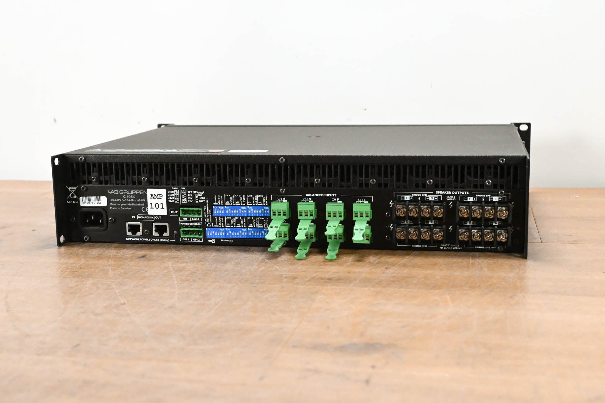 Lab Gruppen C10:8X 8-Channel Amplifier