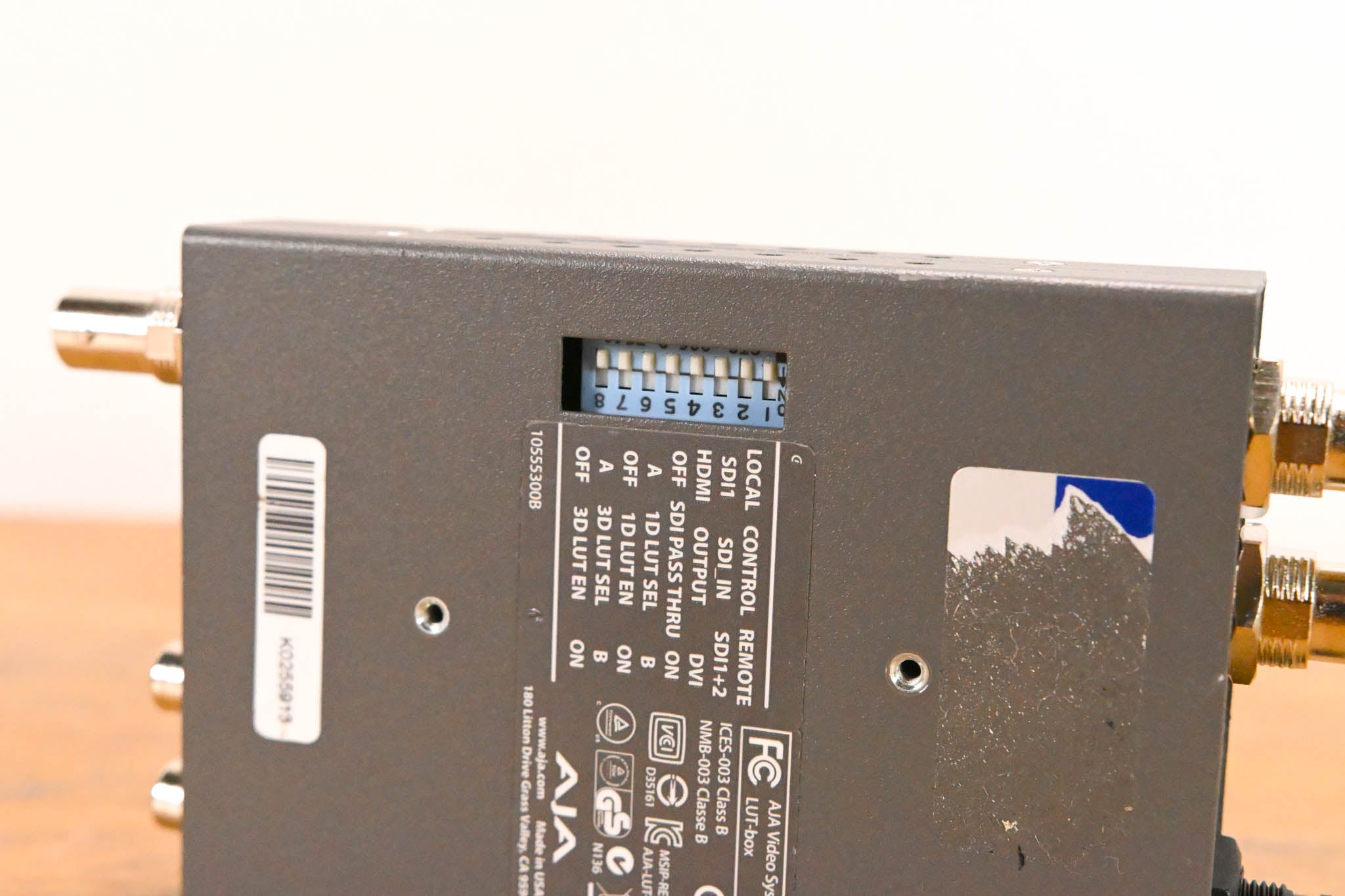 AJA LUT-box In-Line Color Transform (NO POWER SUPPLY)