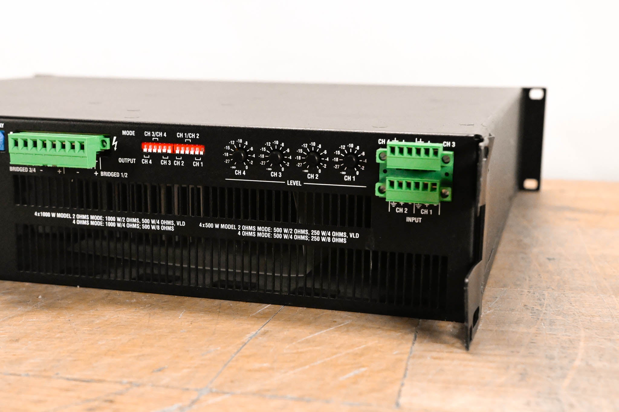 Electro-Voice (EV) CPS4.10 4-Channel 1000W Power Amplifier