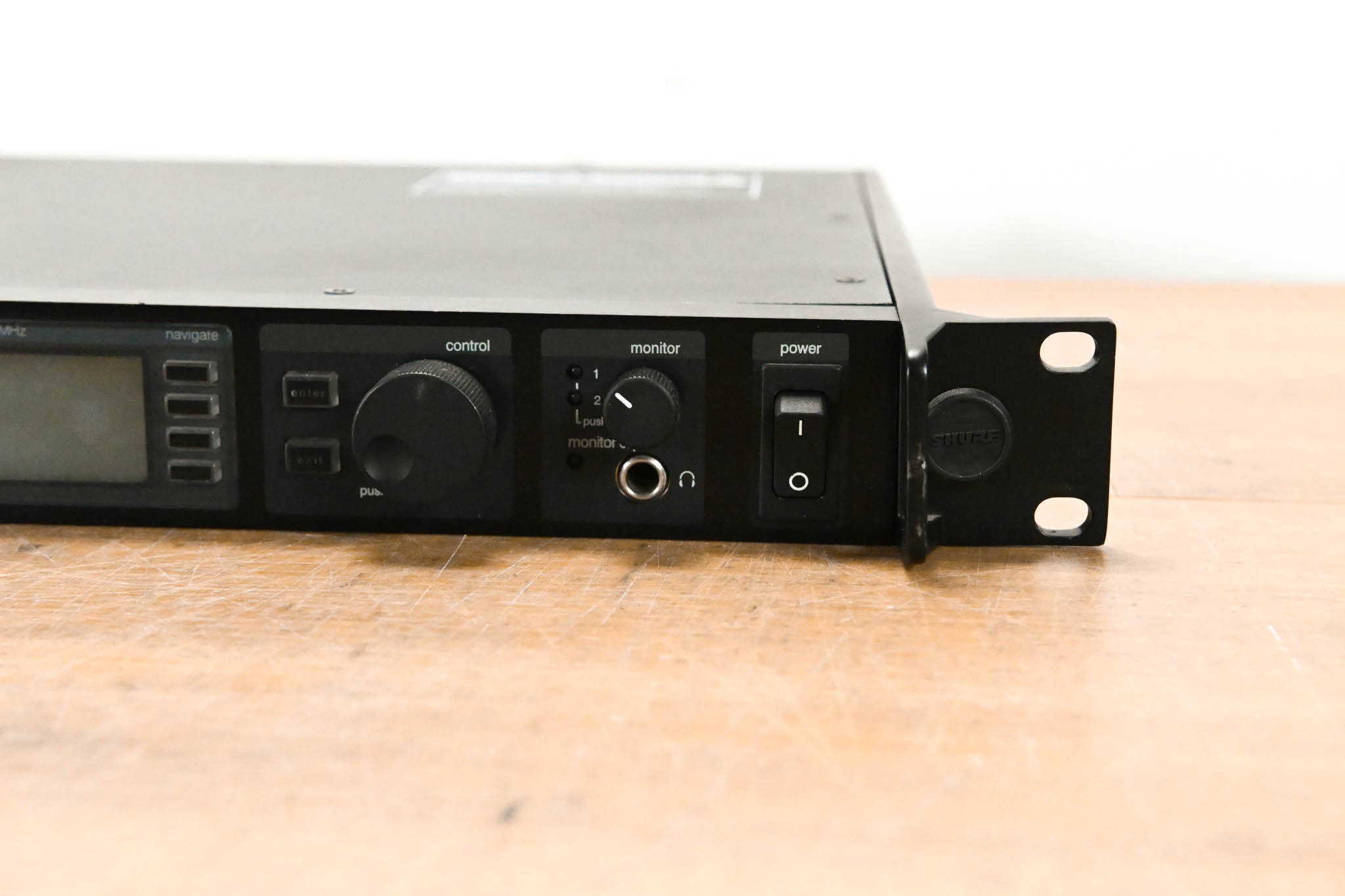 Shure UR4D Wireless Receiver w/ two UR1 Belt Packs - L3 Band