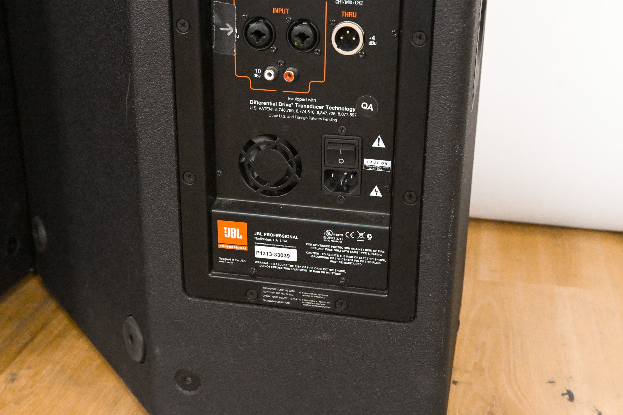 JBL PRX715 15" Two-Way 1500W Powered Loudspeaker (PAIR)