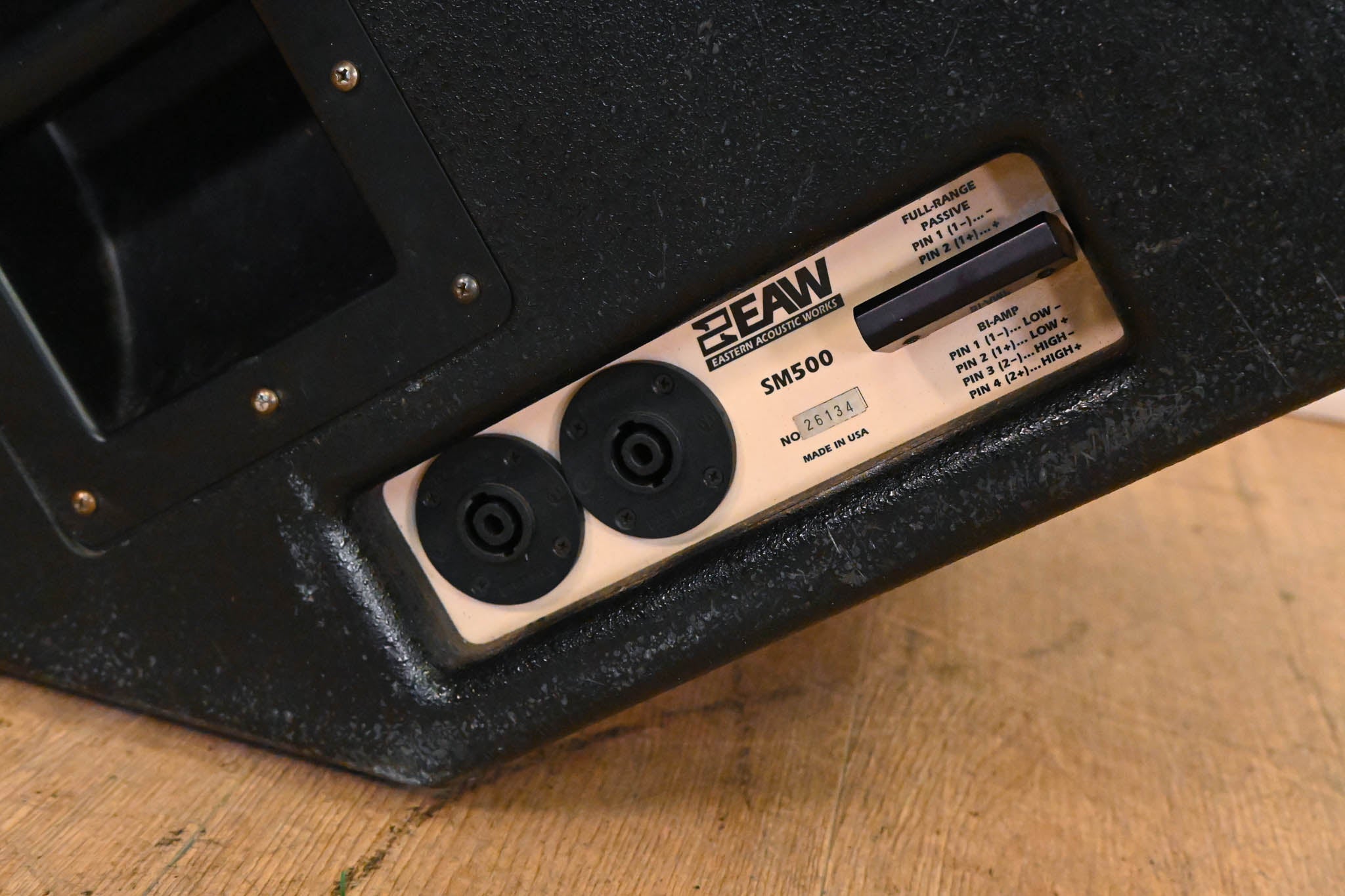 EAW SM500 15" 2-Way Stage Monitor Wedge
