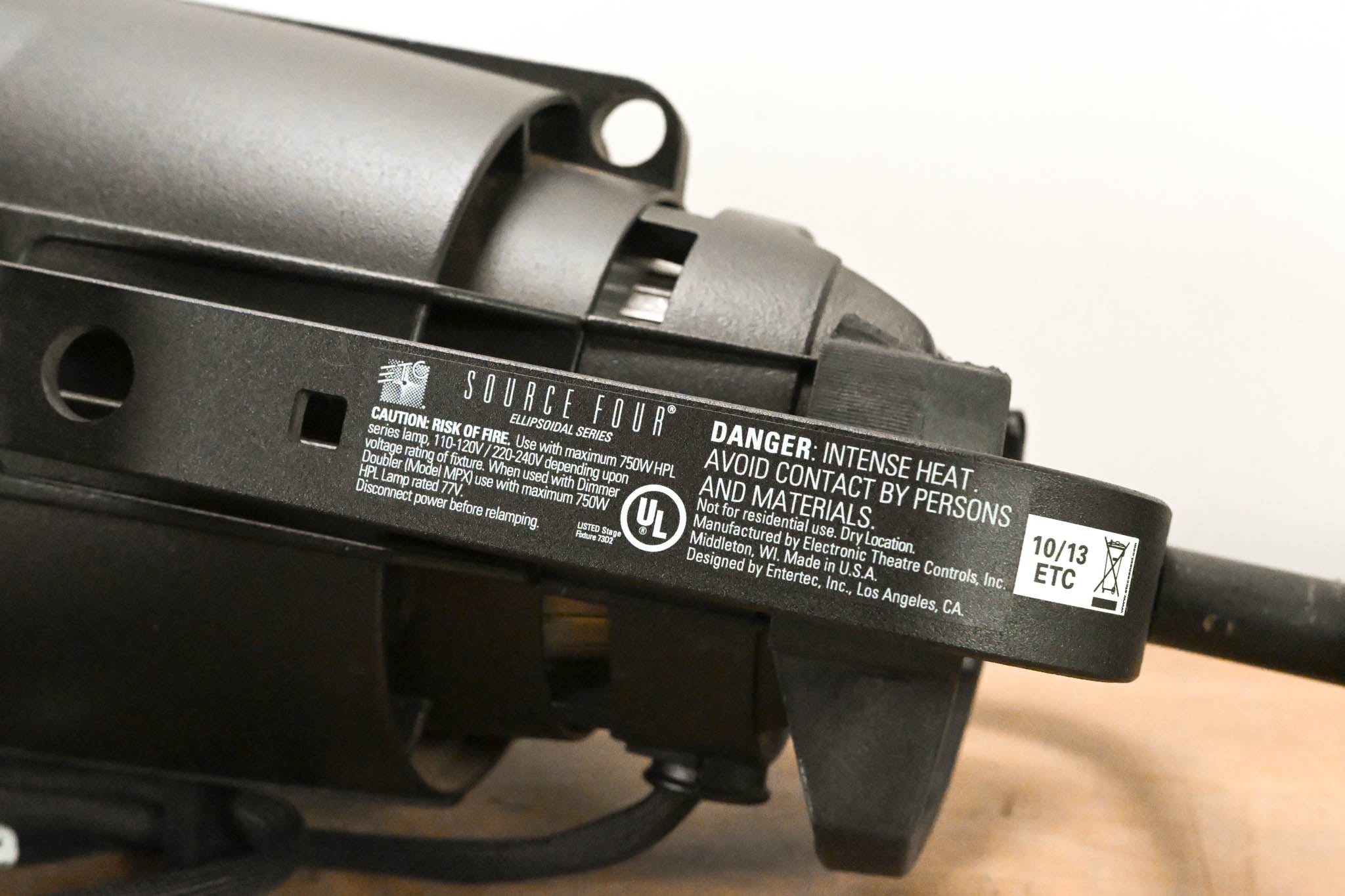 ETC Source Four 750 19 Degree Ellipsoidal Light