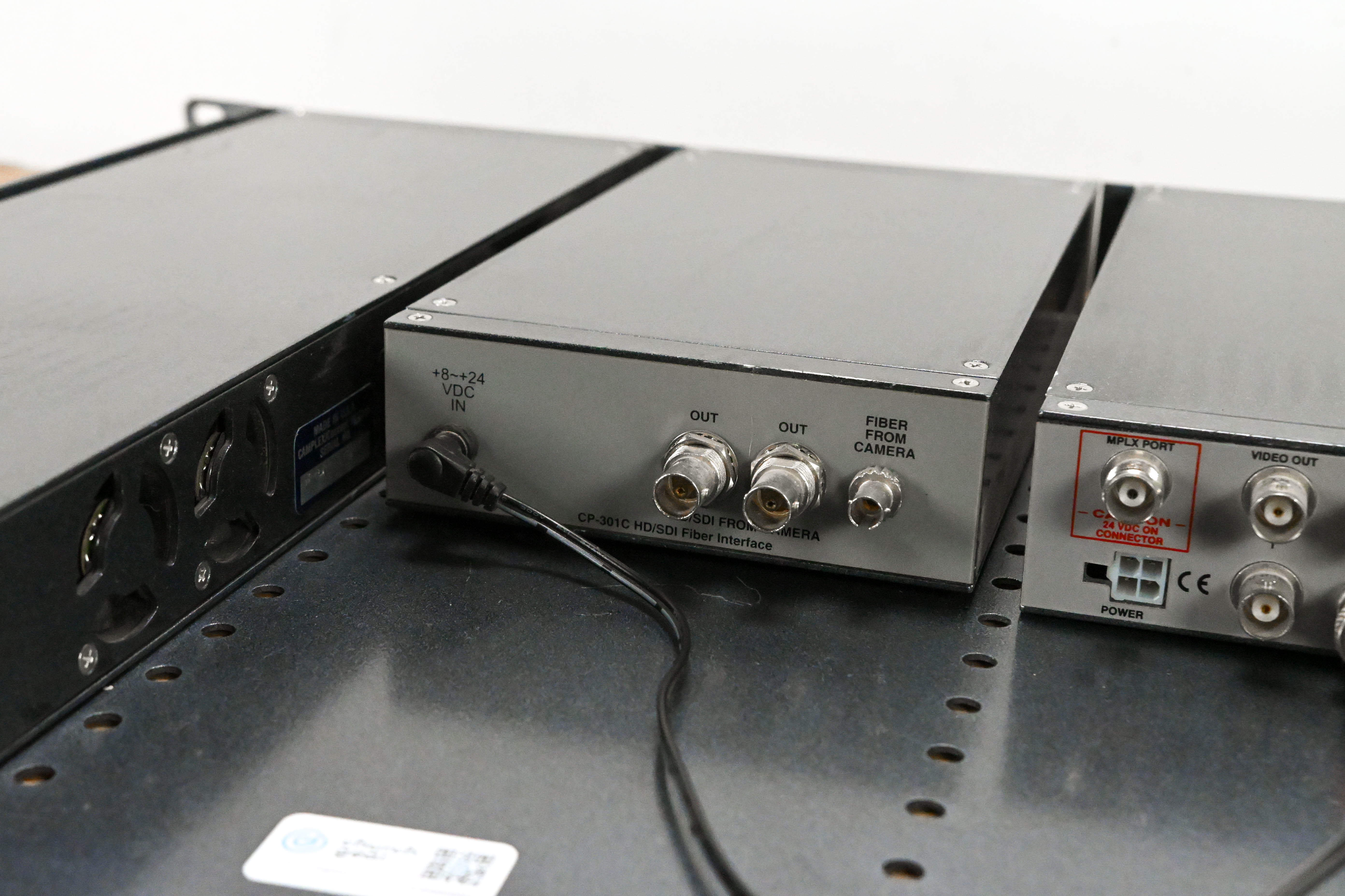Camplex CP-301C HD/SDI Fiber Camera Multiplexer Rack