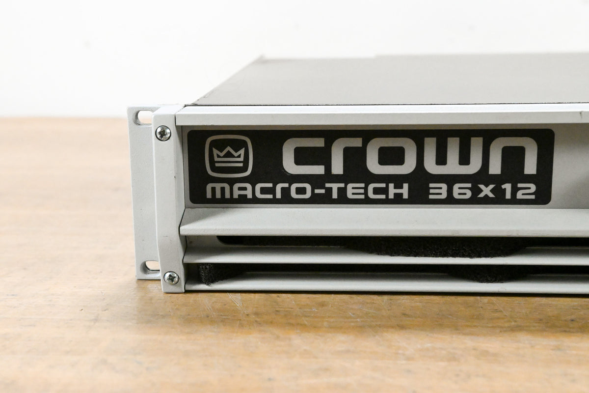Crown Macro-Tech 36x12 2-Channel Power Amplifier
