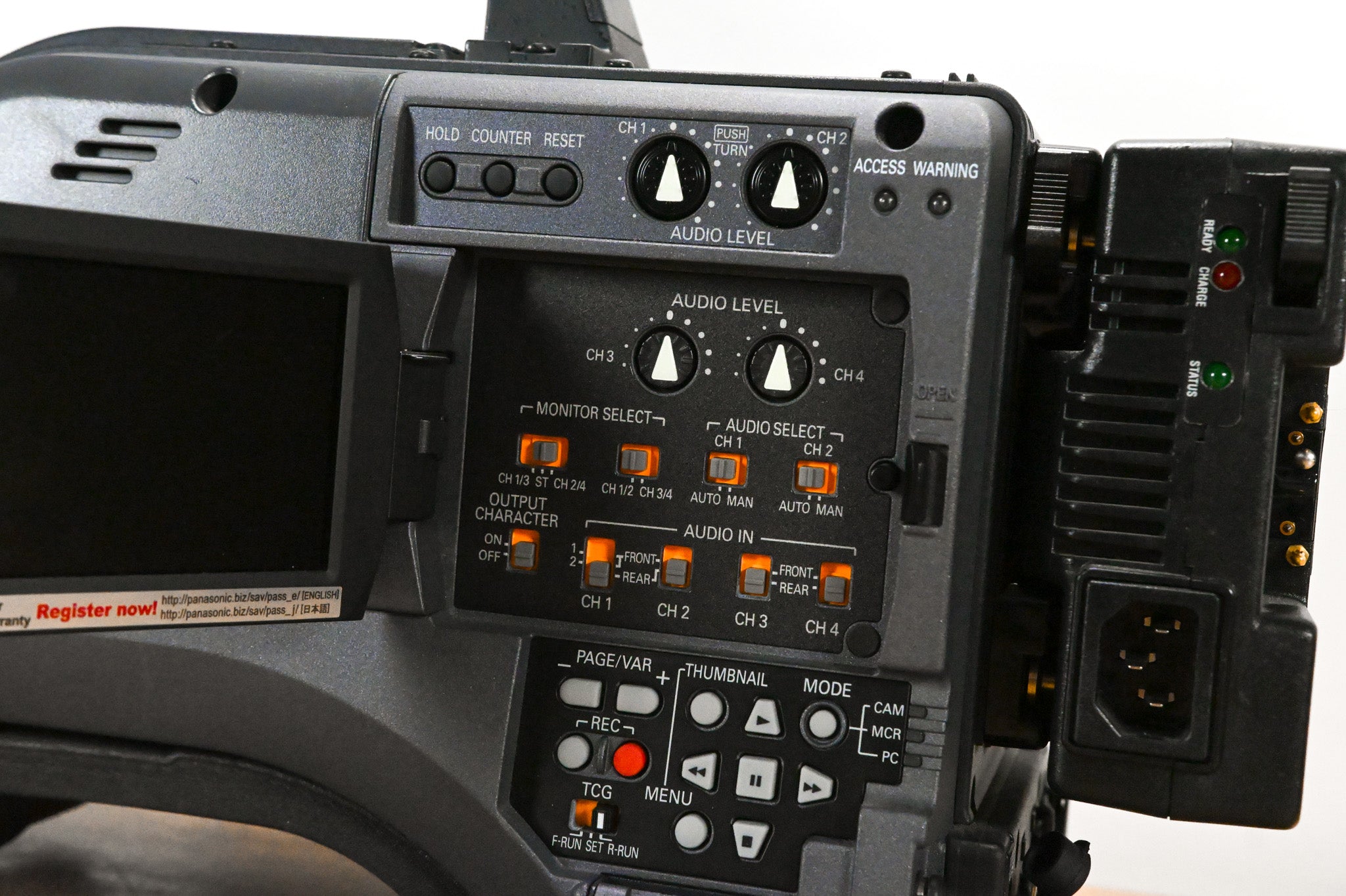 Panasonic AG-HPX500P 2/3" Shoulder-Mounted P2HD Camcorder