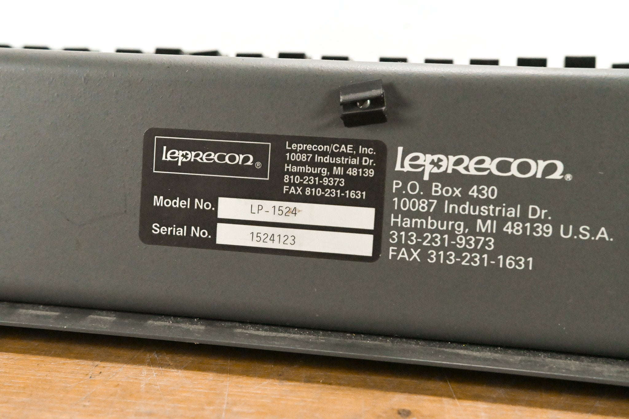 Leprecon LP-1524 24-Channel Lighting Console (NO POWER SUPPLY)