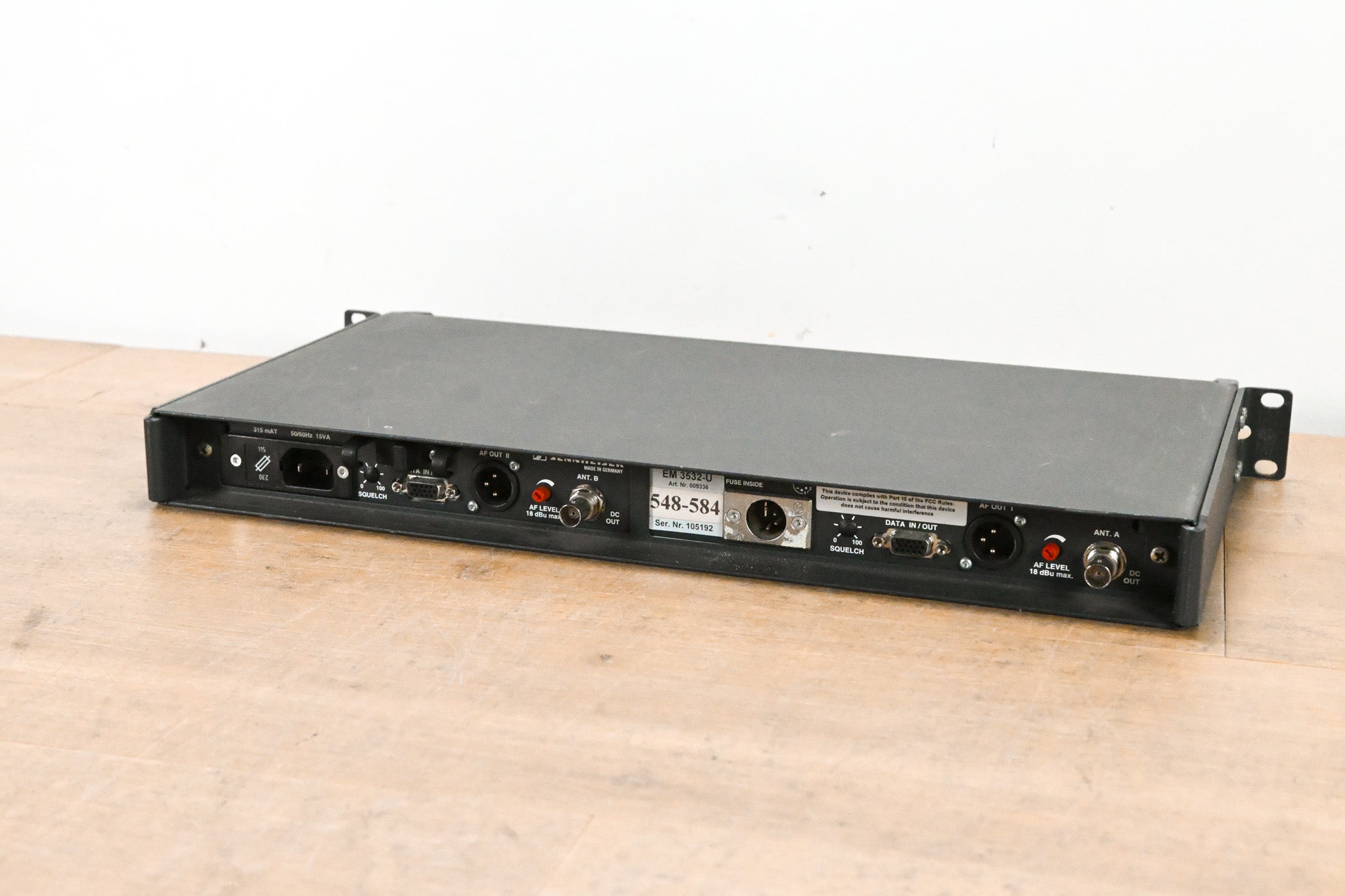 Sennheiser EM 3532-U Mikroport Receiver w/ SK5212-II Packs 548-584 MHz