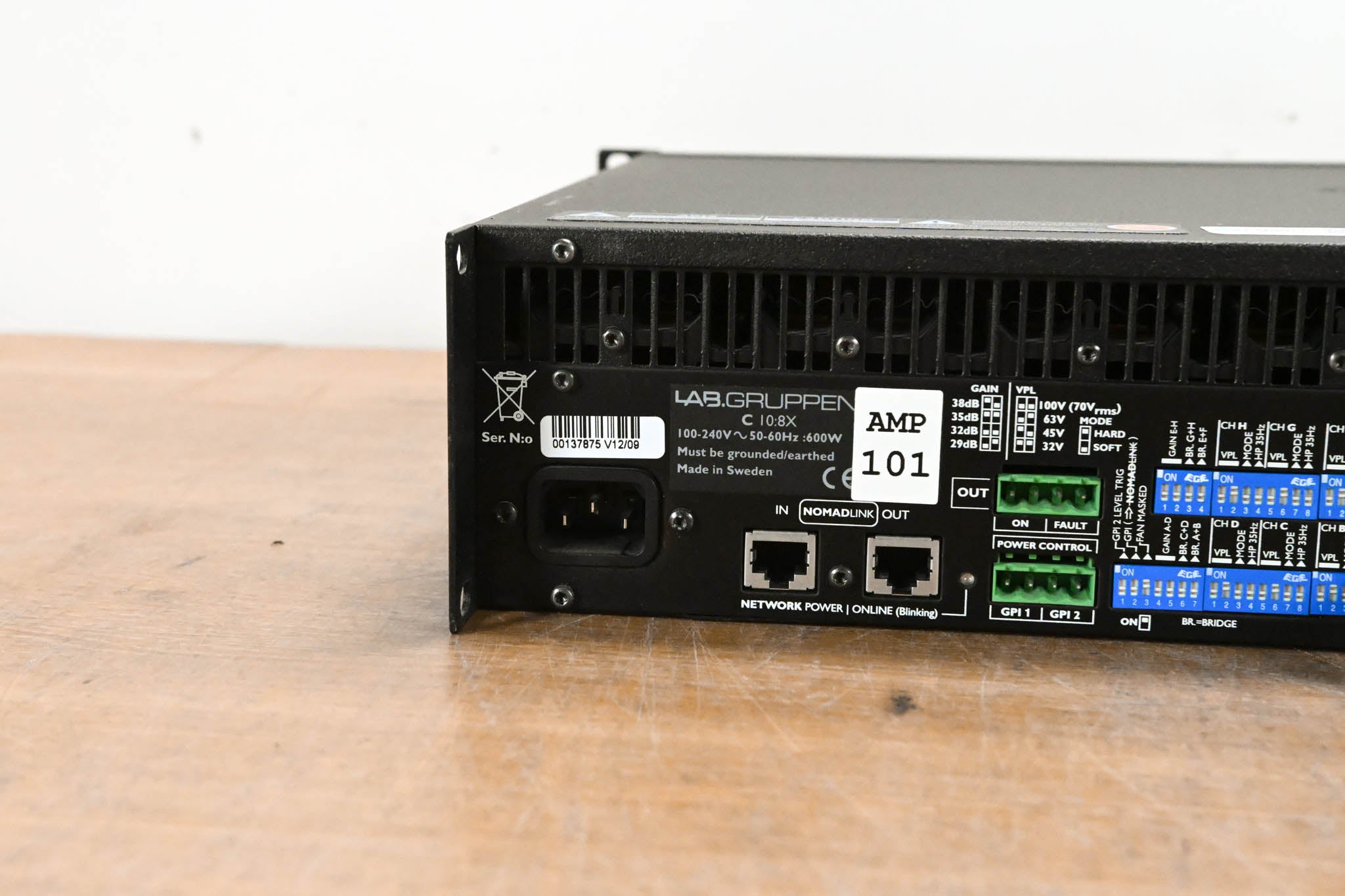 Lab Gruppen C10:8X 8-Channel Amplifier