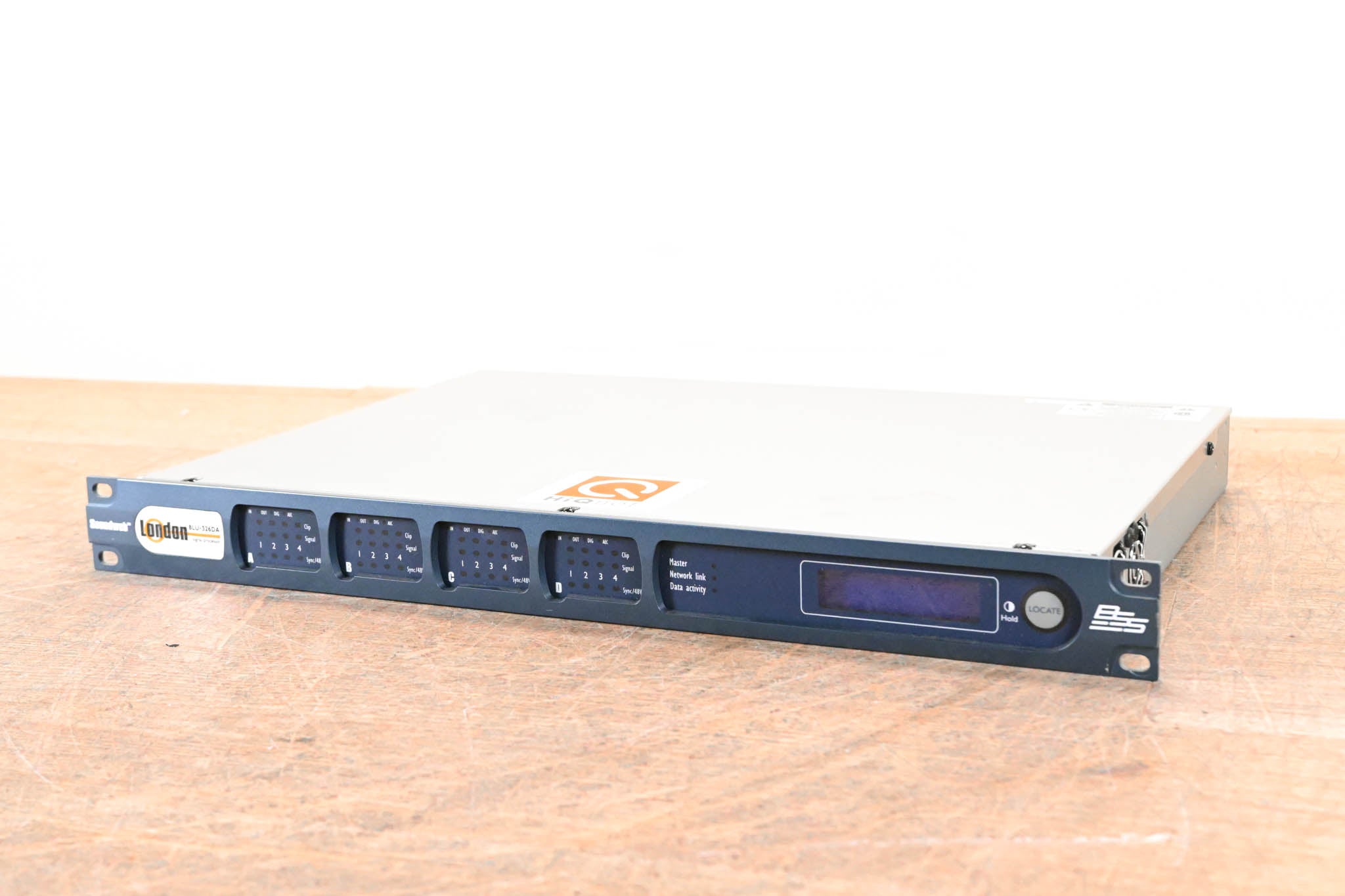 BSS BLU-326DA I/O Expander with BLU link and Dante / AES67