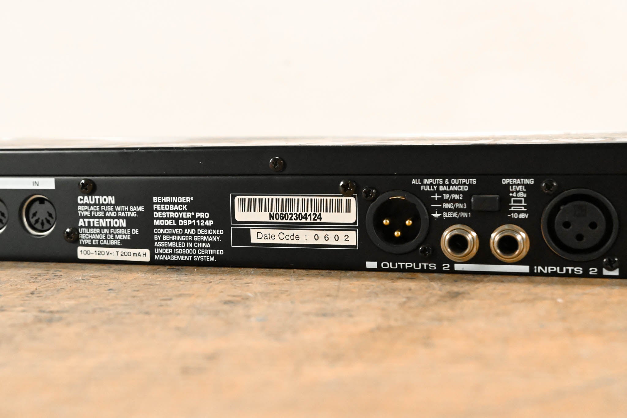 Behringer DSP1124P Feedback Destroyer Pro