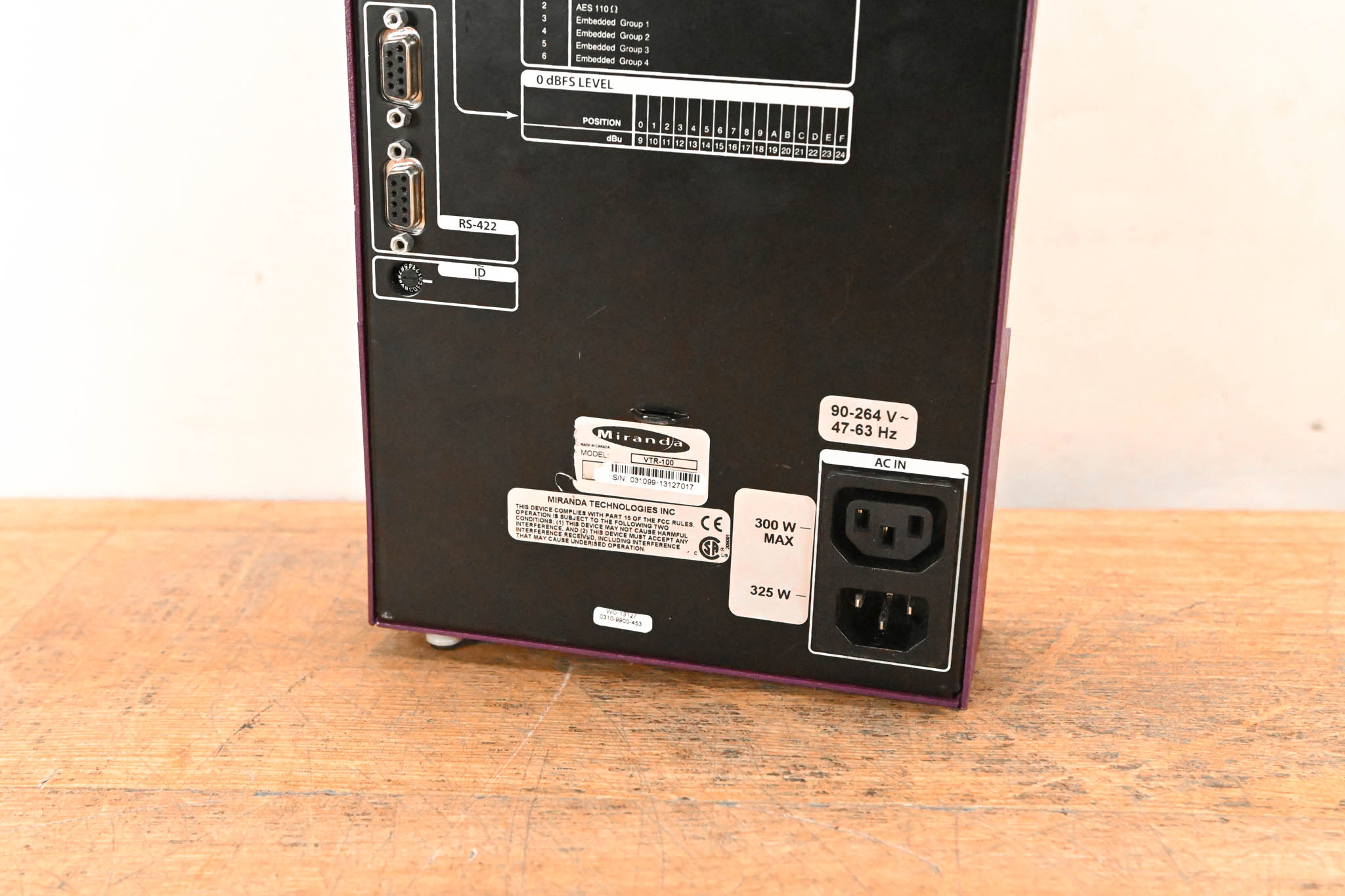 Miranda VTR-100 Analog to Digital Bi-Directional Media Converter