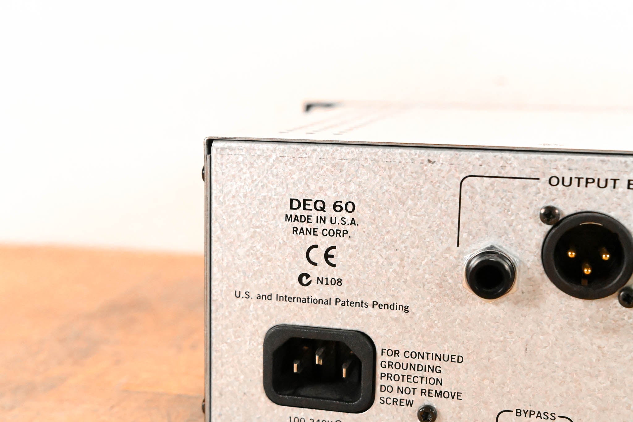 Rane DEQ 60 Dual Channel 30 Band Graphic Equalizer