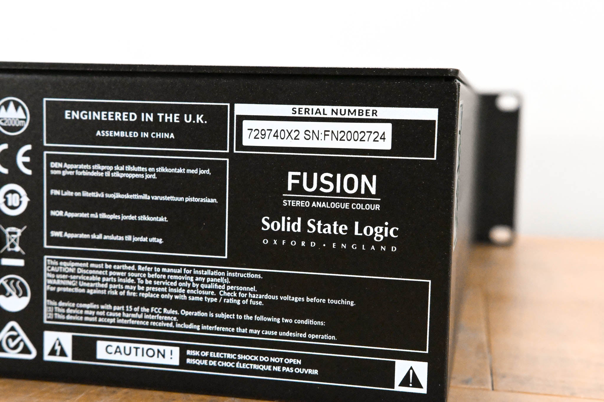 Solid State Logic Fusion Analog Master Processor