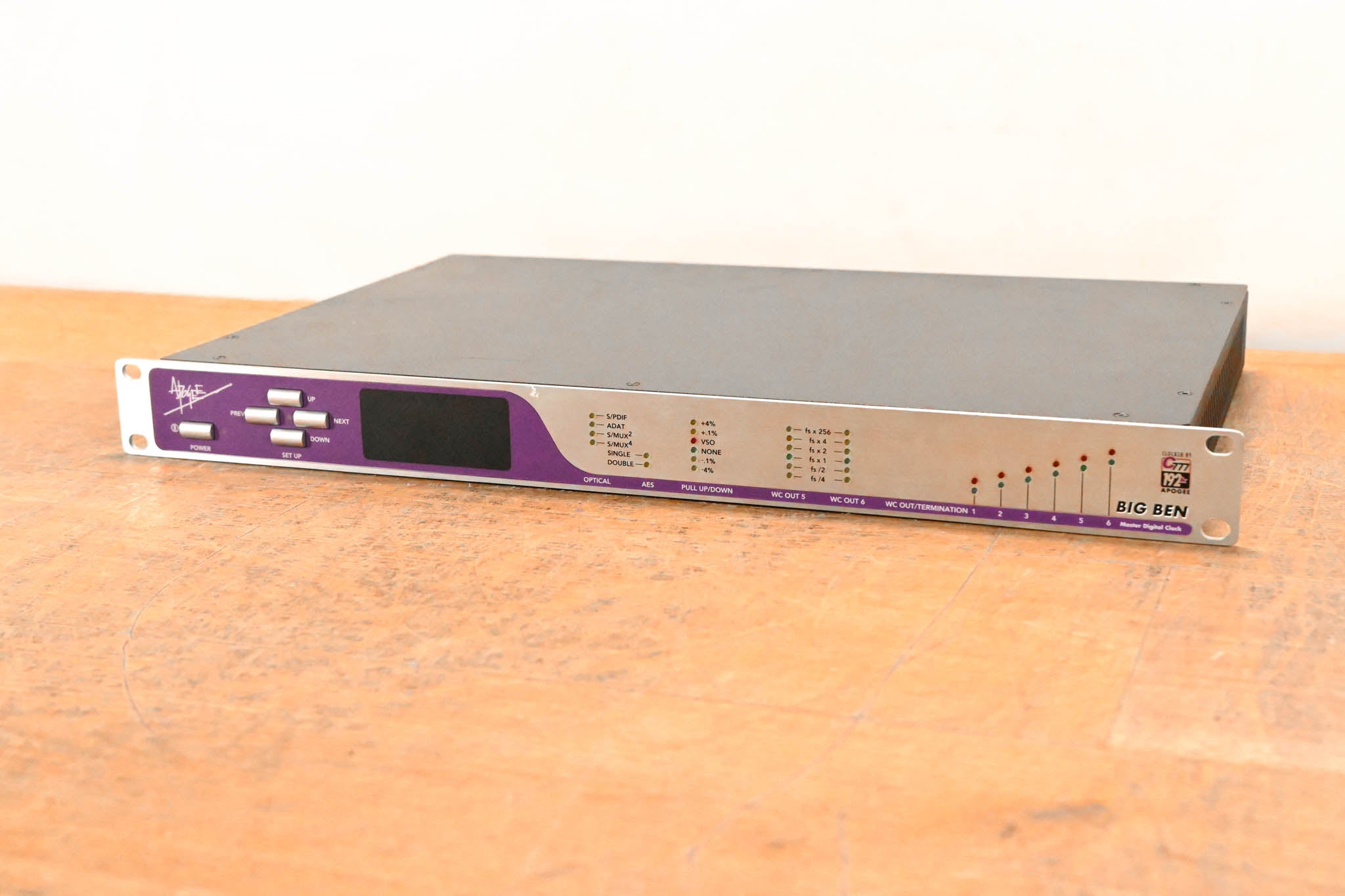Apogee Big Ben 192k Master Digital Clock
