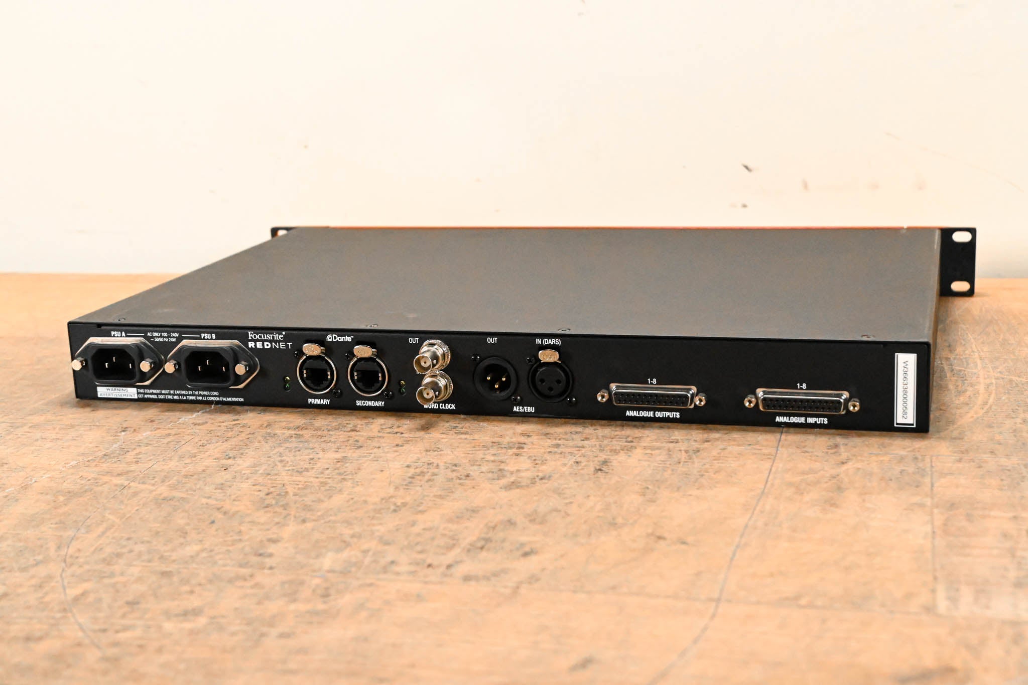 Focusrite RedNet A8R 8-Channel Dante Networked A-D and D-A Converter