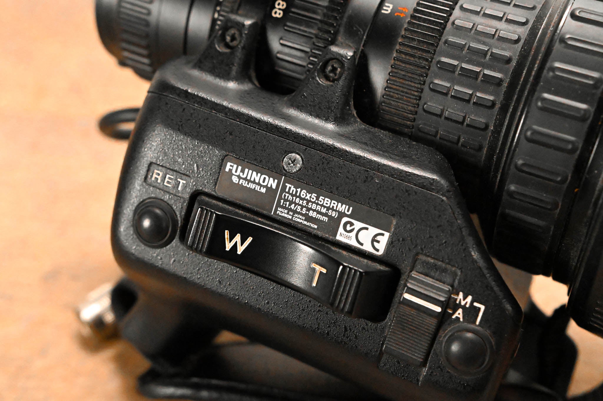 Fujinon Th16x5.5BRMU 1/3" Broadcast Zoom Lens - 1:1.4/5.5-88mm