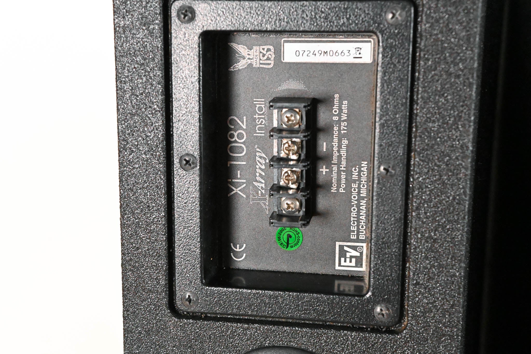 Electro-Voice (EV) Xi-1082 X-Array Install 8" 2-Way Loudspeaker (PAIR)