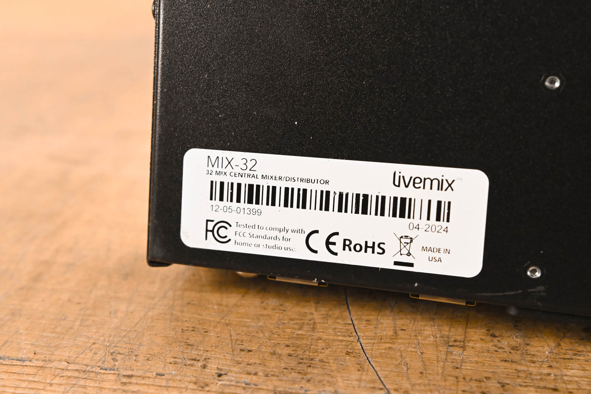 Digital Audio Labs Livemix MIX-32 Distribution Module w/ Dante (NO PSU)