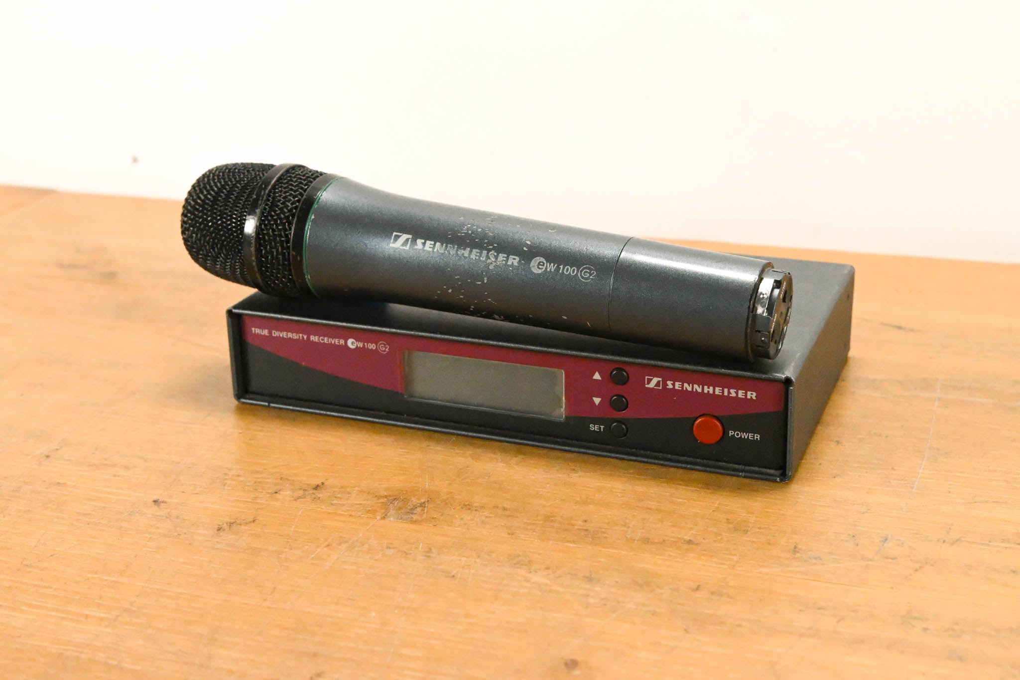 Sennheiser ew 100 G2 Handheld Wireless System 518-554MHz NO POWER SUPPLY