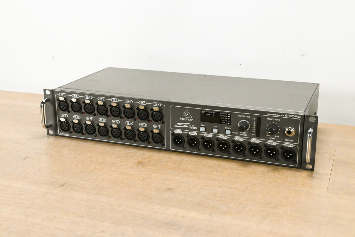 Behringer S16 16 x 8 Digital Stage Box