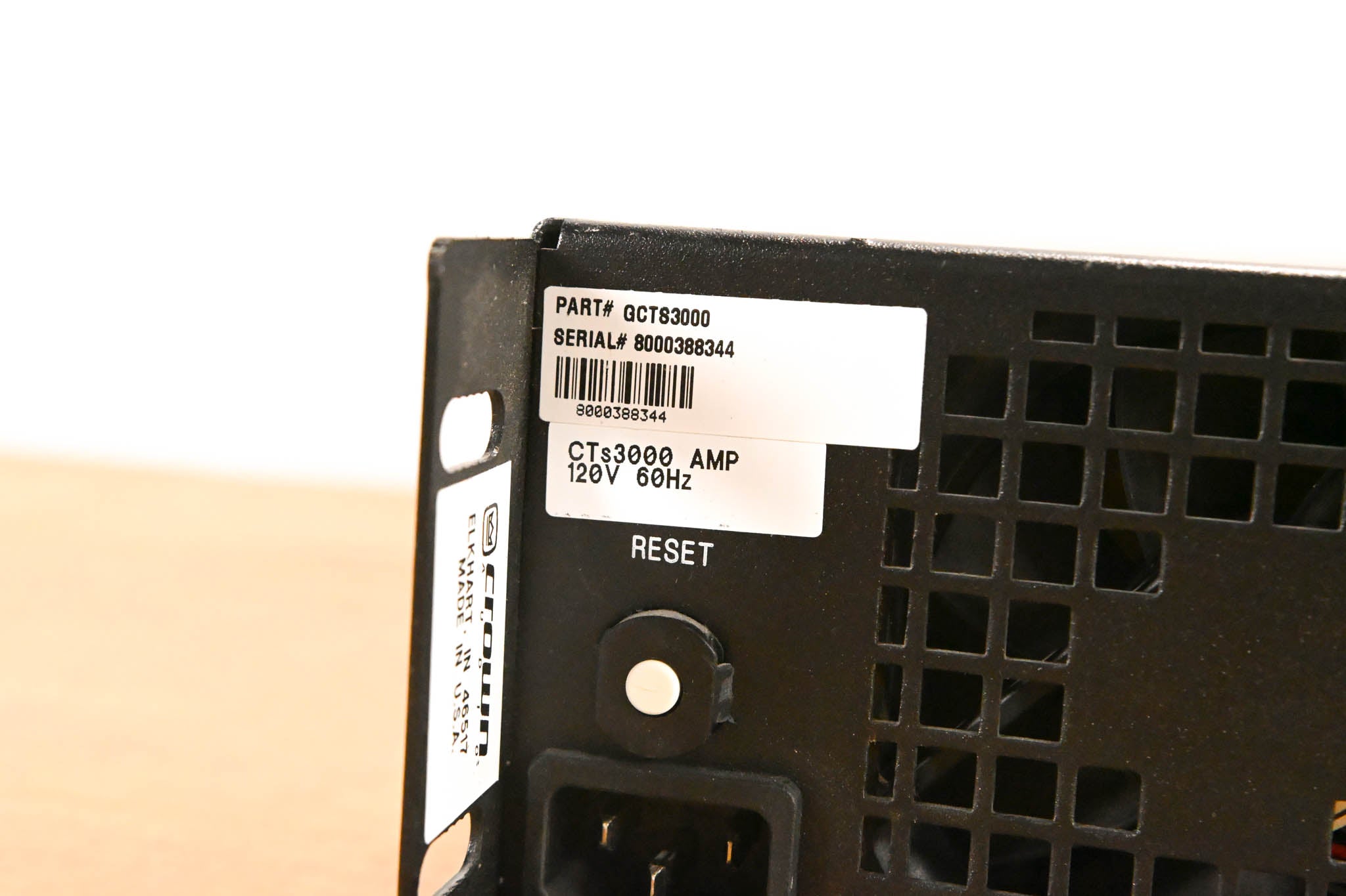 Crown CTs 3000 Two-Channel 1500W Power Amplifier