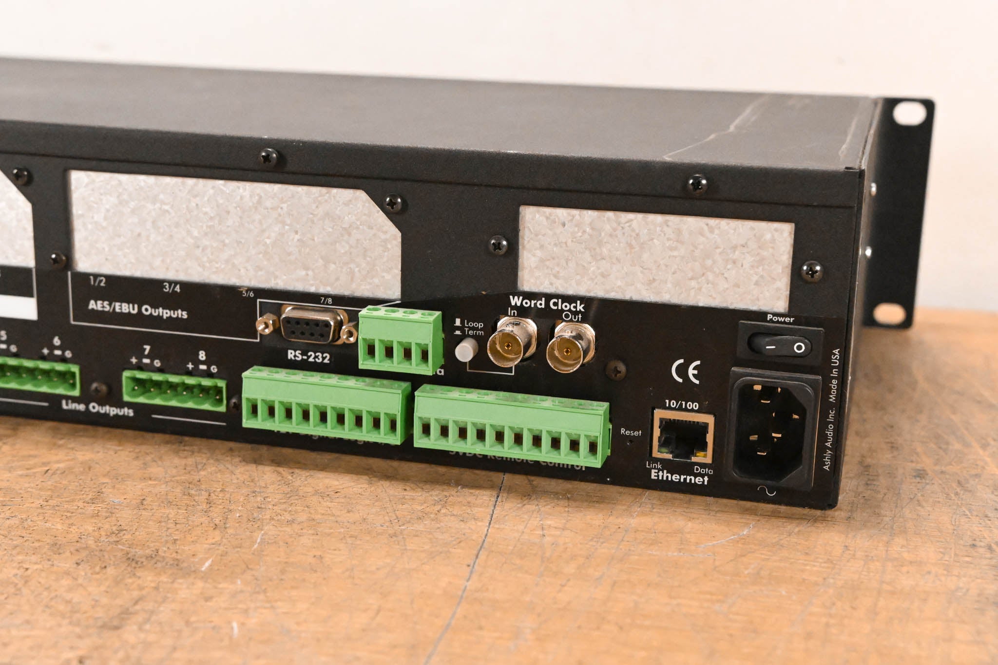 Ashly ne8800 8x8 Network Audio Processor