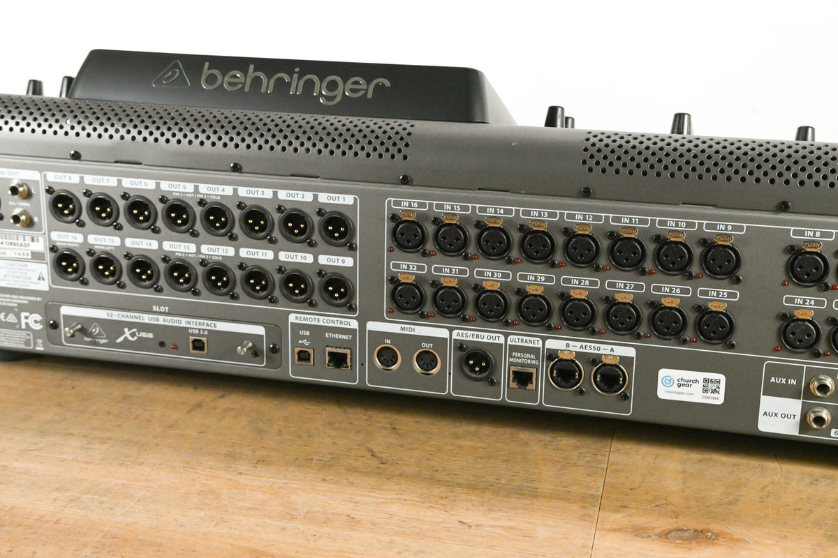 Behringer X32 40-Channel Digital Mixing Console