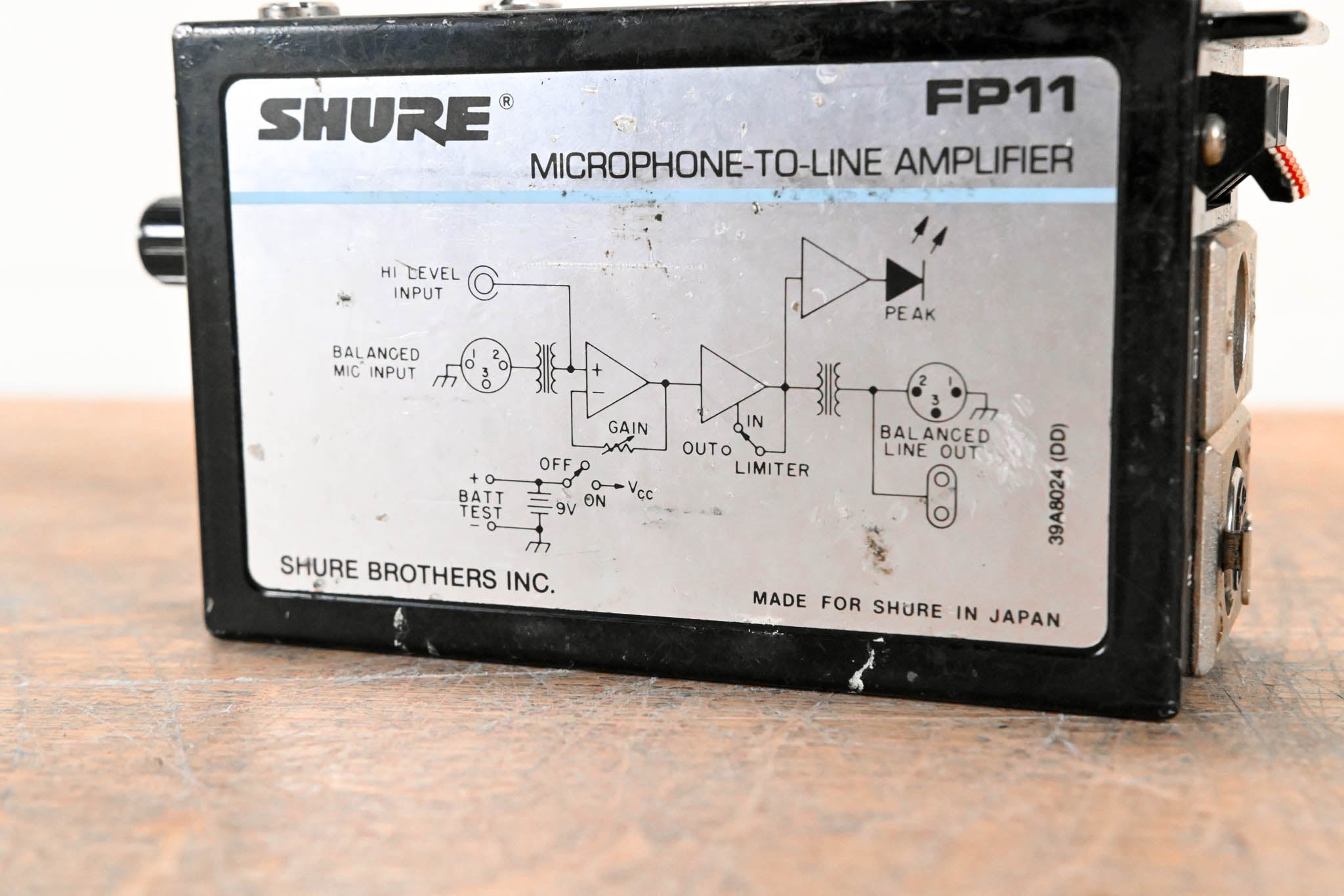 Shure FP11 Microphone-to-Line Amplifier