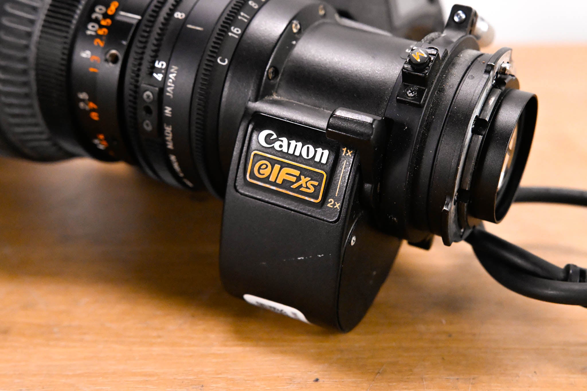 Canon J11ex4.5B4 IRSE SX12 Wide Zoom Lens - 1:1.8/4.5-50mm