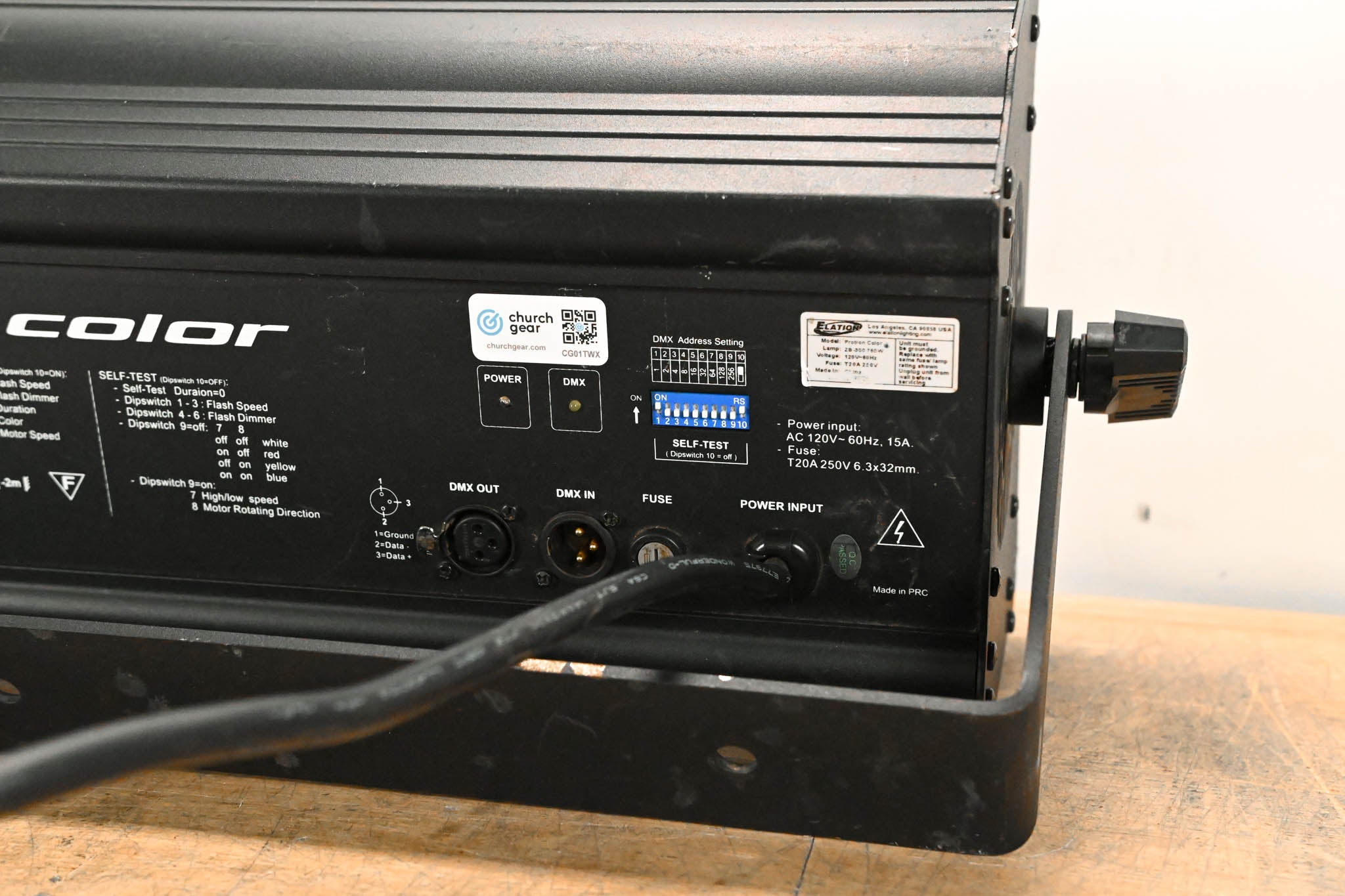 Elation ProTron Color RGB LED Strobe Light