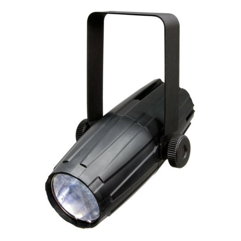 LED Pinspot 2 (w/red;  green and blue gel sheets i